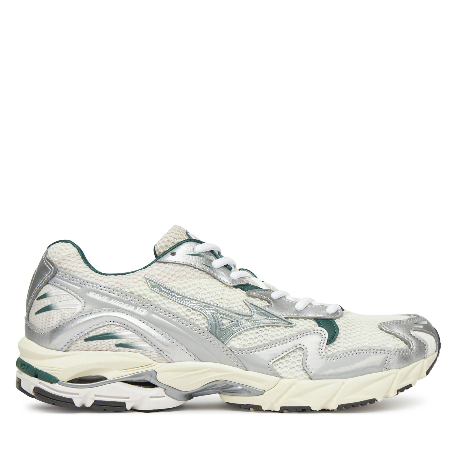 Męskie Sneakersy Mizuno, Rozmiar 43 Beżowy Wave Rider 10 D1GA2431