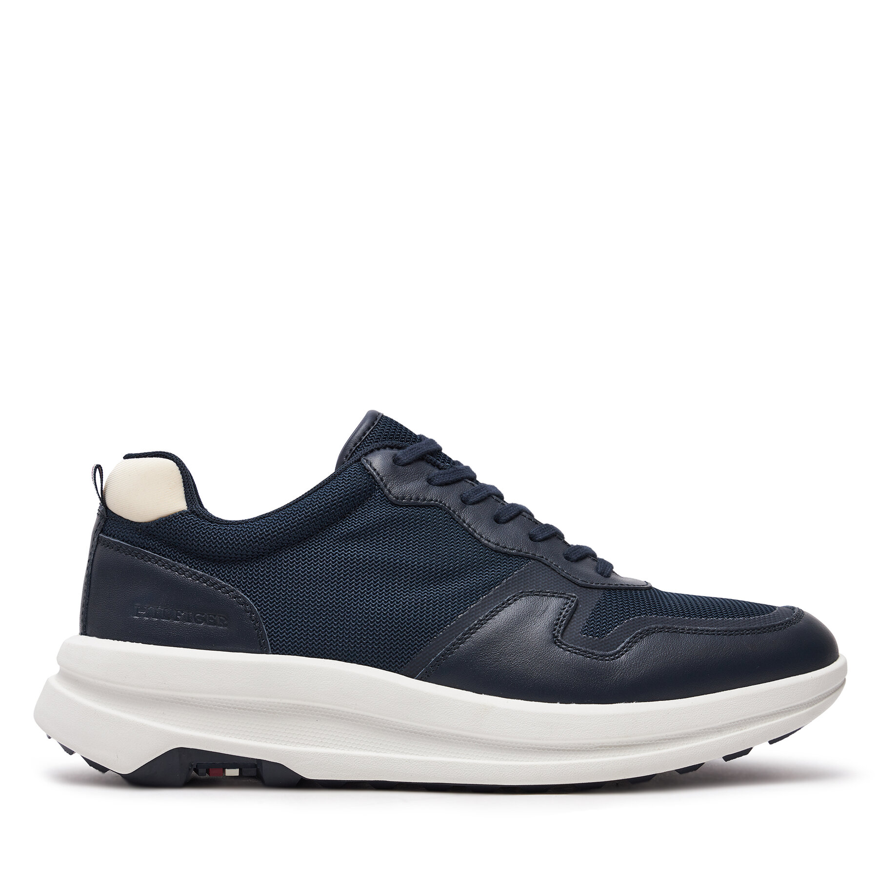 Pánske Sneakersy Tommy Hilfiger, Rozmer: 41, Tmavomodrá, Hilfiger Mix Chunky Hybrid Shoe FM0FM04994