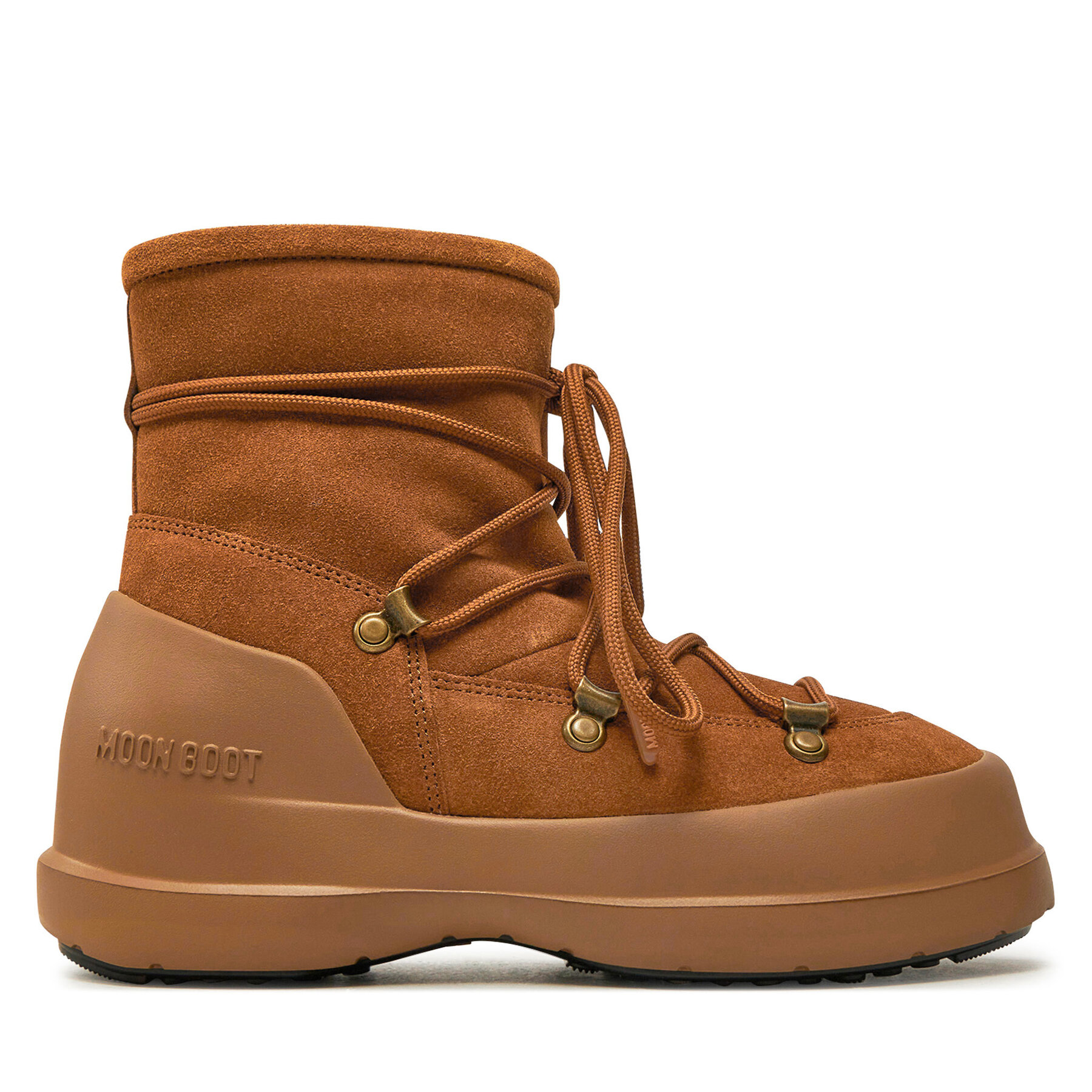 Hótaposó Moon Boot Luna Boot Suede 80D2480030 Barna