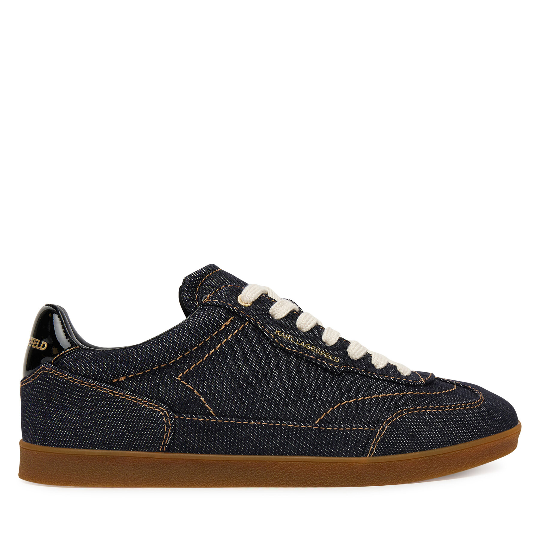 Sneakersy KARL LAGERFELD Kandidate KL63814 DAA Tmavomodrá