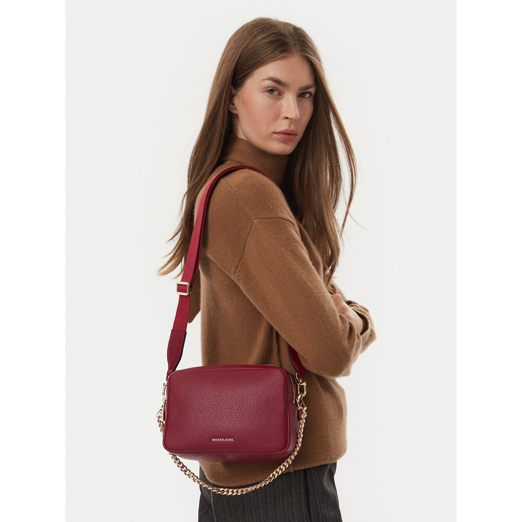 Geantă MICHAEL Michael Kors 32S5GYTC5L Roșu