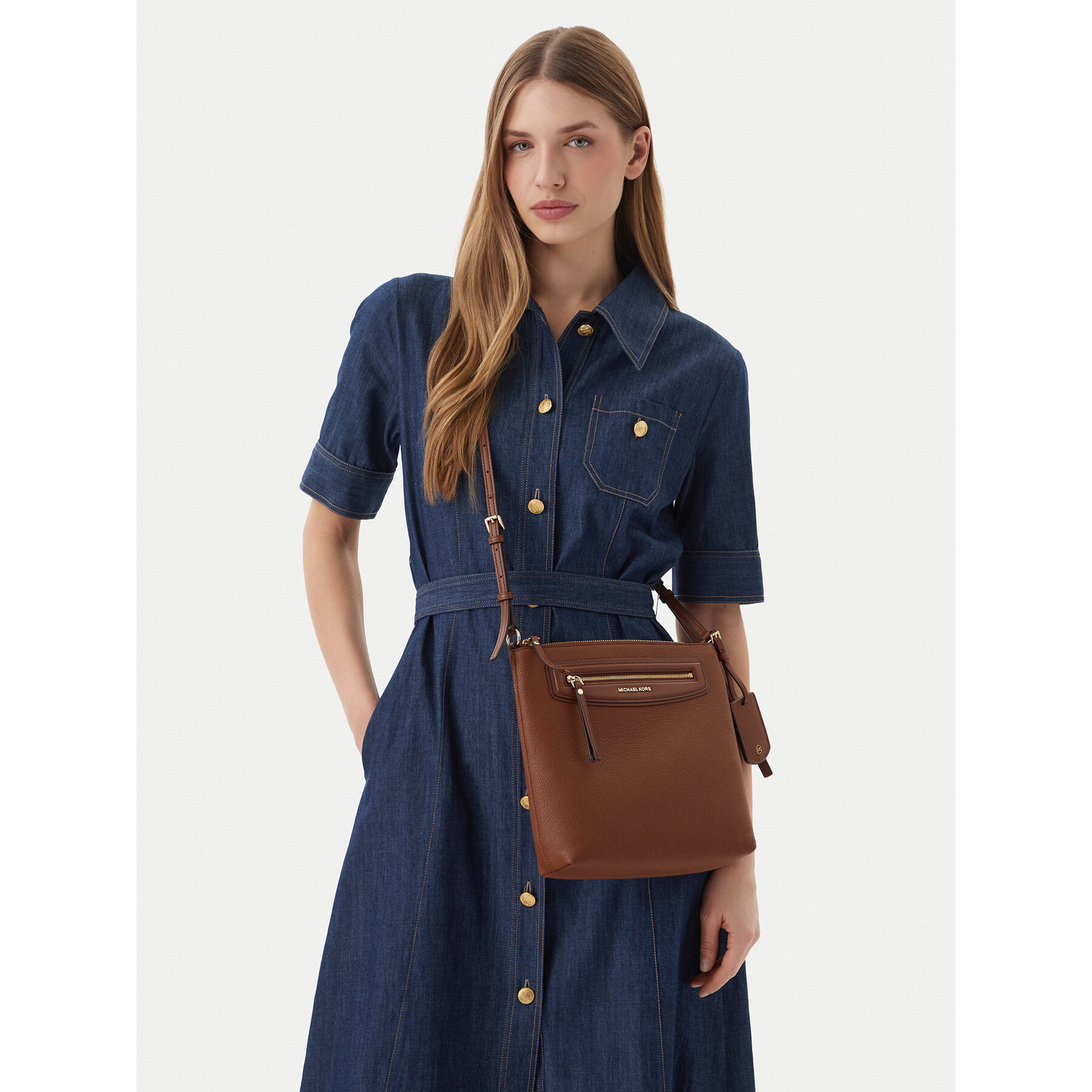 Τσάντα MICHAEL Michael Kors Xd Body 32S6GTVC3L Καφέ