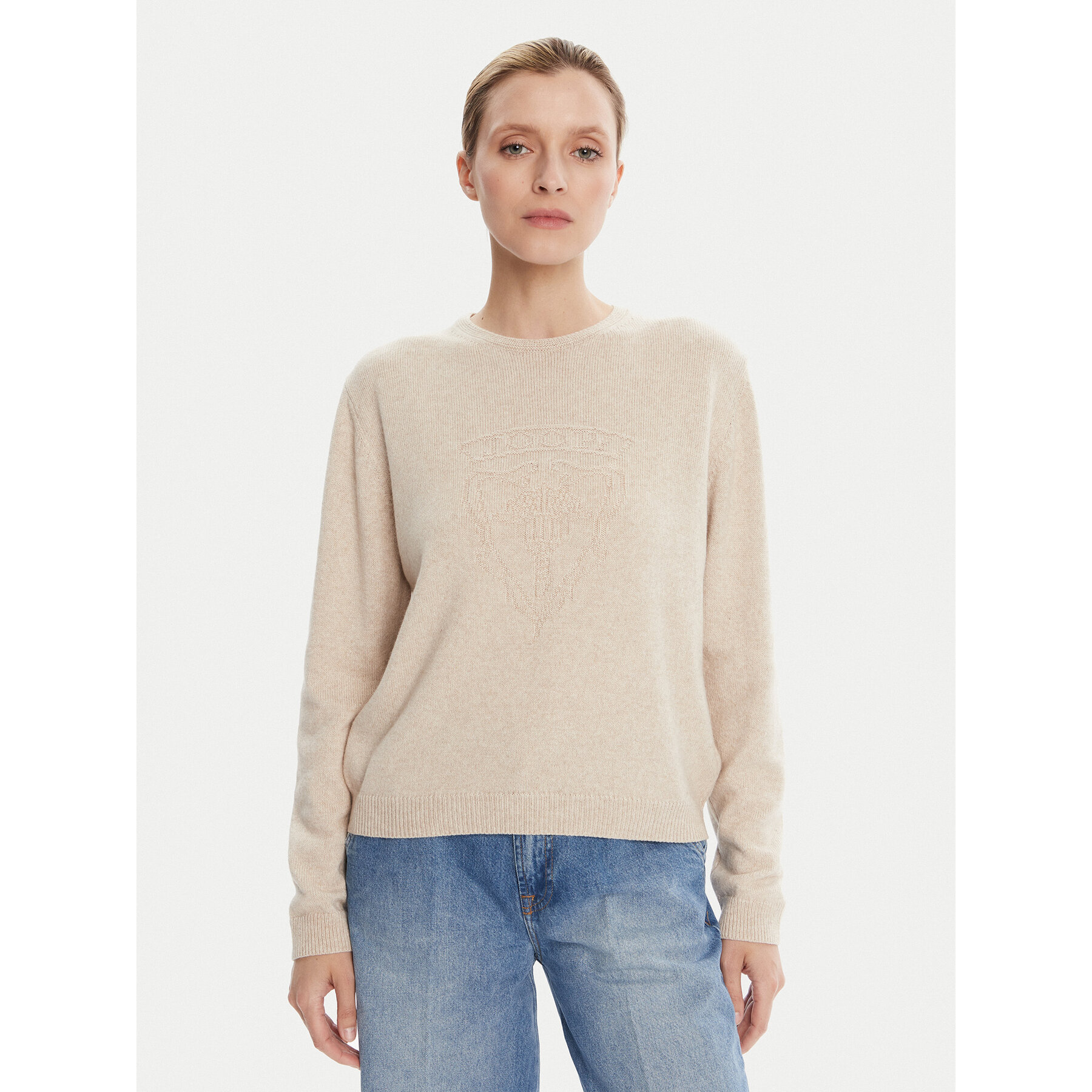 JOOP! Pullover 58 253KN58Kumo 30047489 Beige Loose Fit