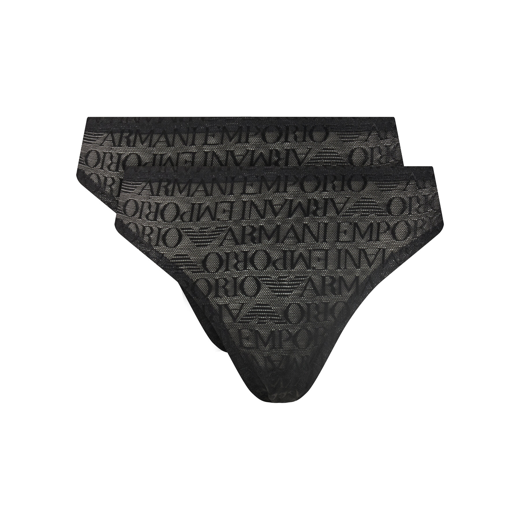 Emporio Armani Underwear Set di mutandine brasiliane EW000403 AF10880 MC005 Nero