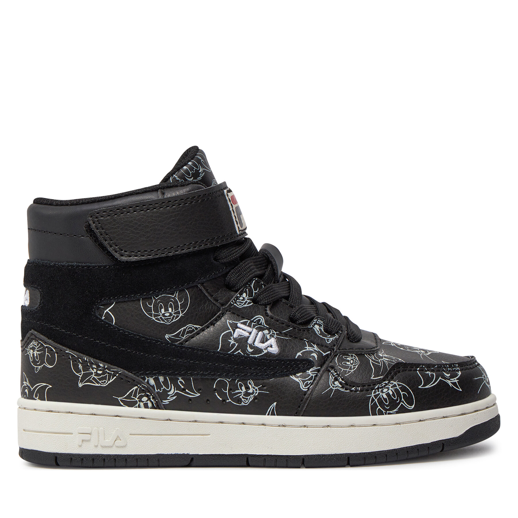 Fila Αθλητικά Fila Wb Arcade Velcro Mid FFK0088.80010 Μαύρο