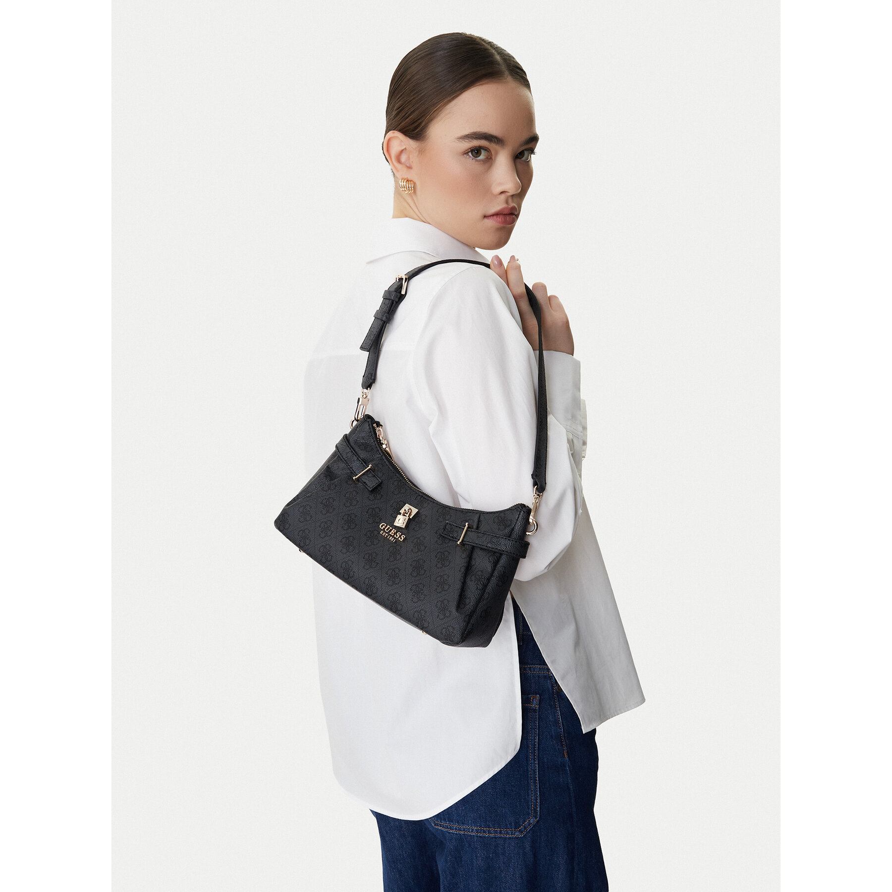 Дамска чанта Guess Yesba HWSG78 33180 Сив