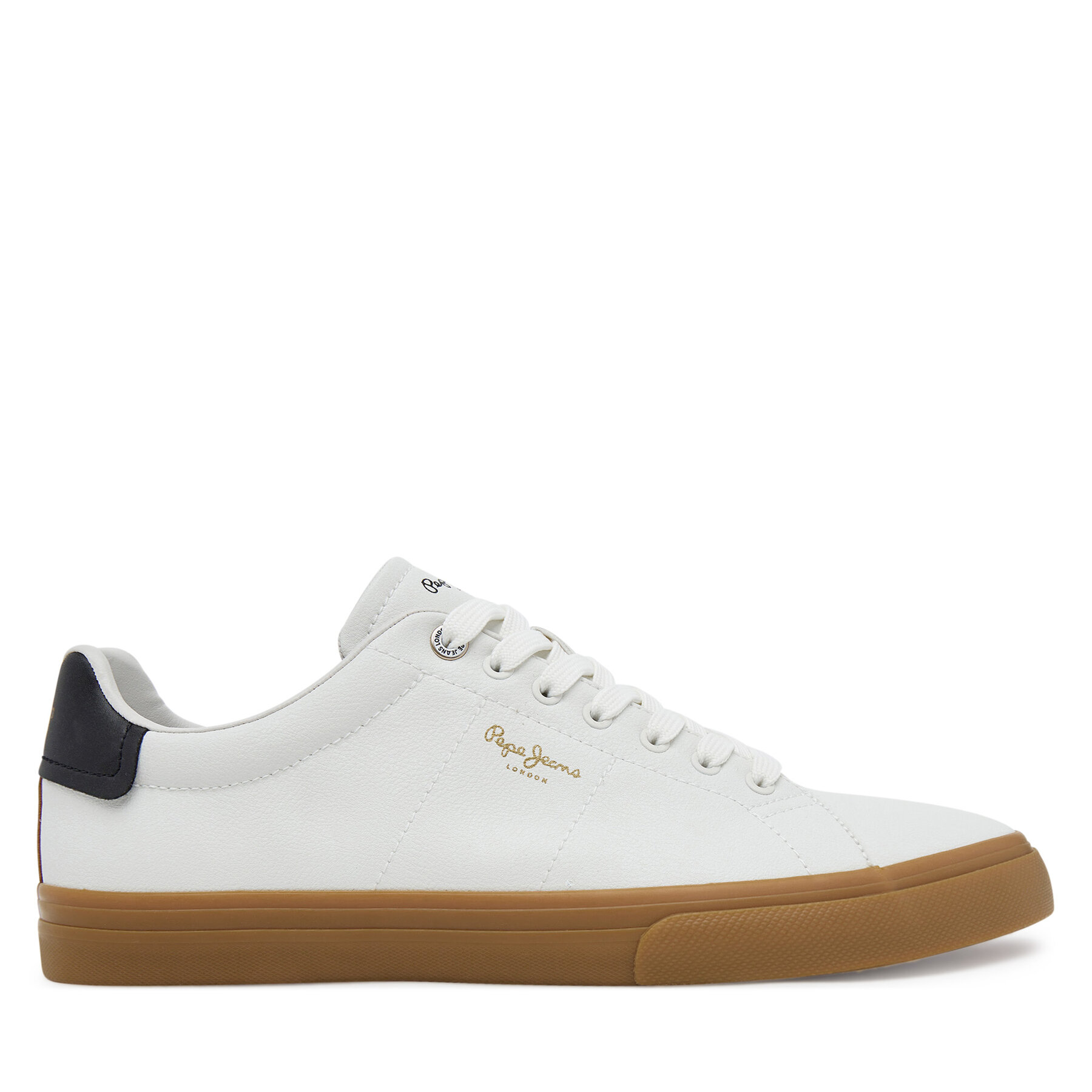 Teniși Pepe Jeans Kenton Base PMS300003 Écru