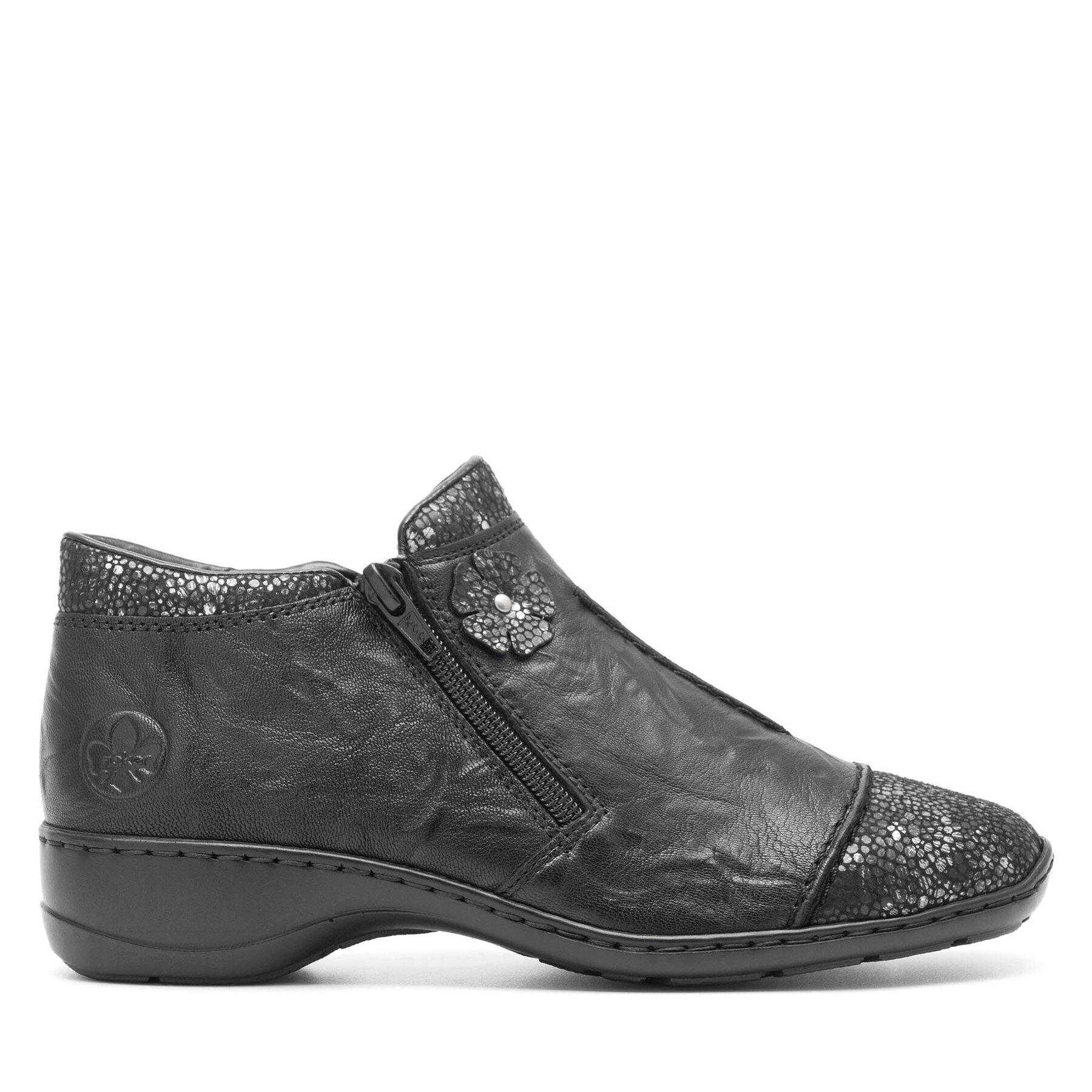 Botine Rieker 58388-01 Negru