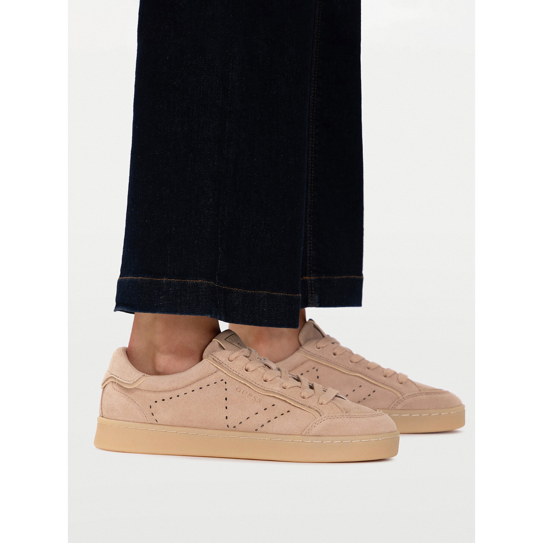 Sneakersy Guess FLTJHE SUE12 Béžová