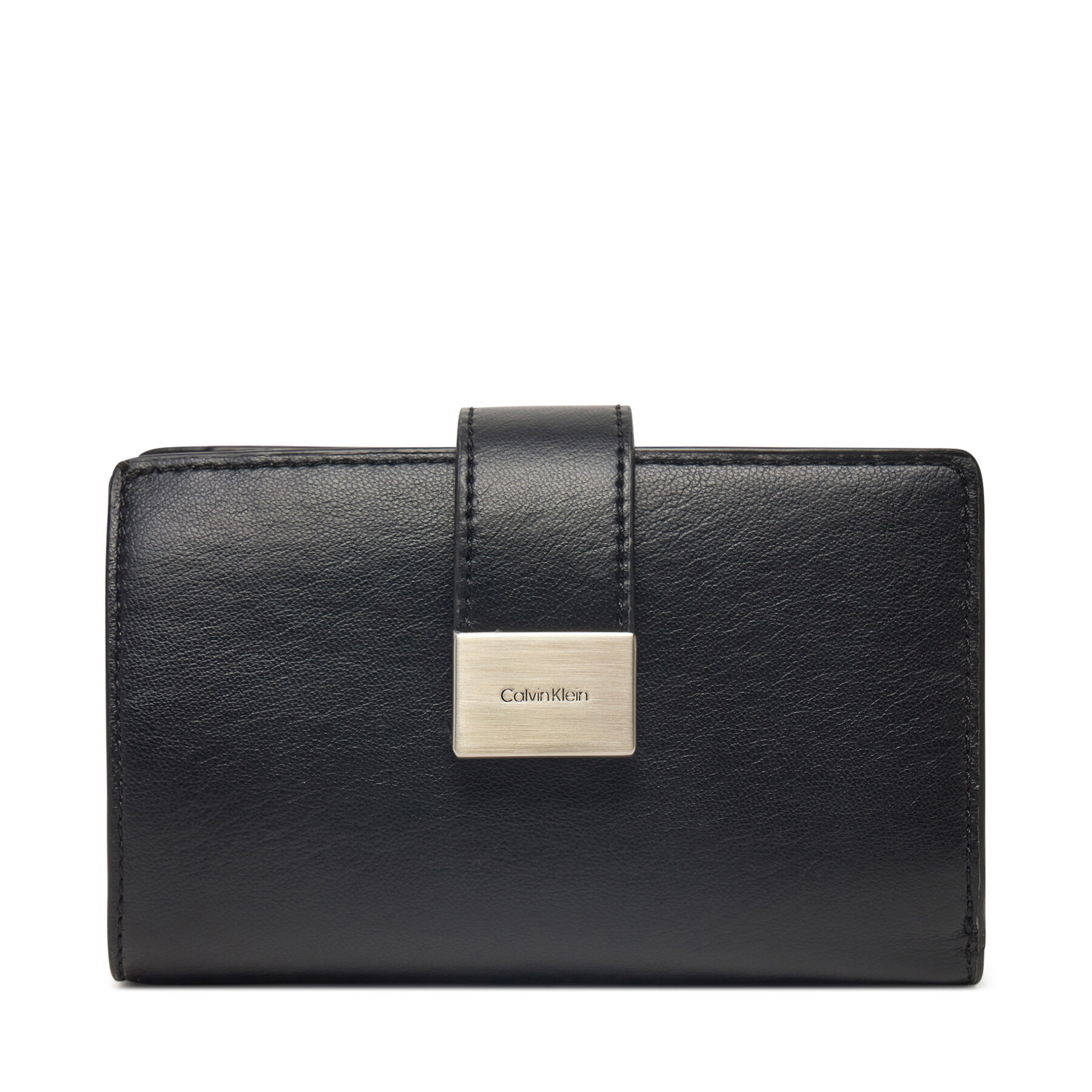 Női pénztárca Calvin Klein Hardware Snap Medium Bifold K60K612961 Fekete