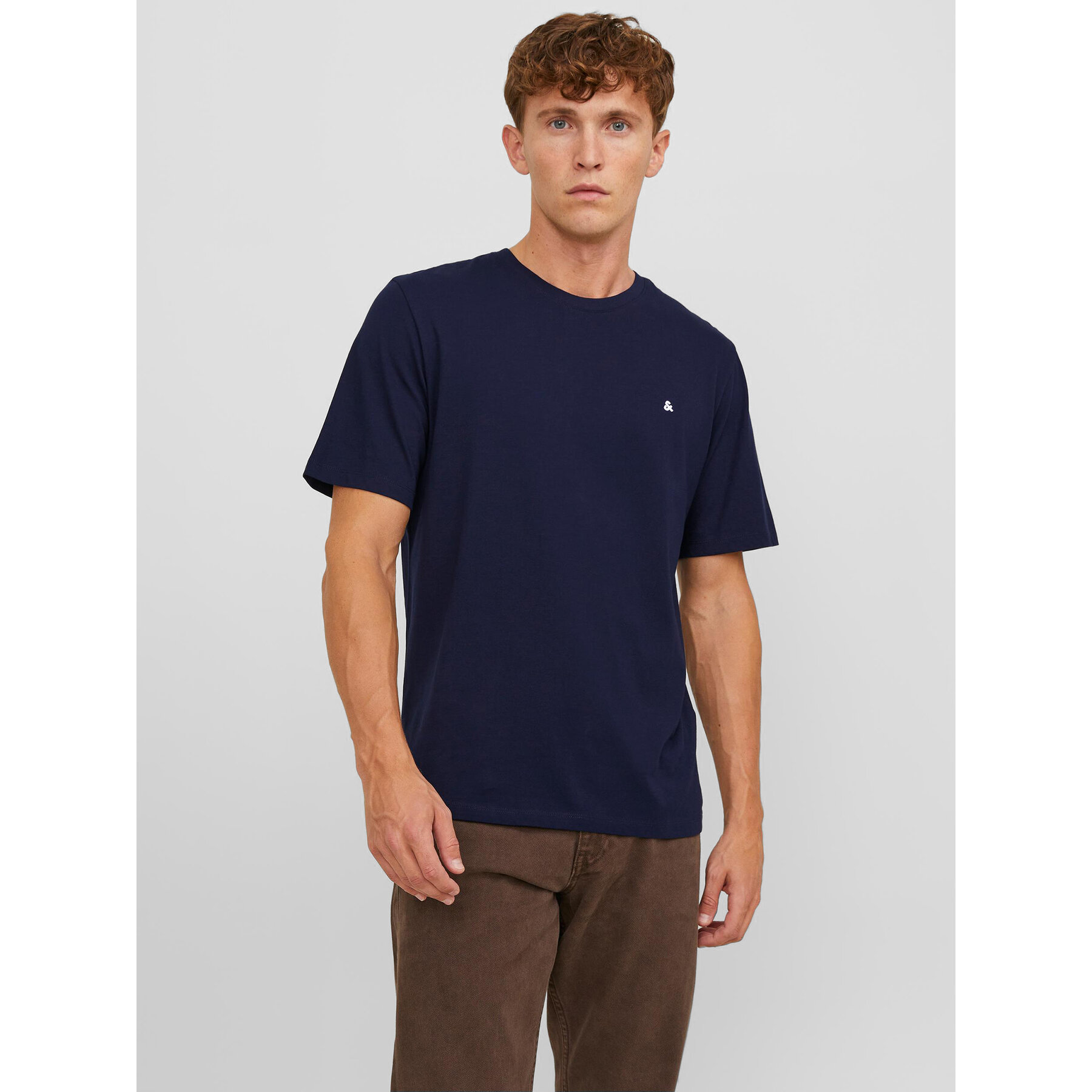 Jack & Jones Póló Paulos 12245087 Kék Standard Fit