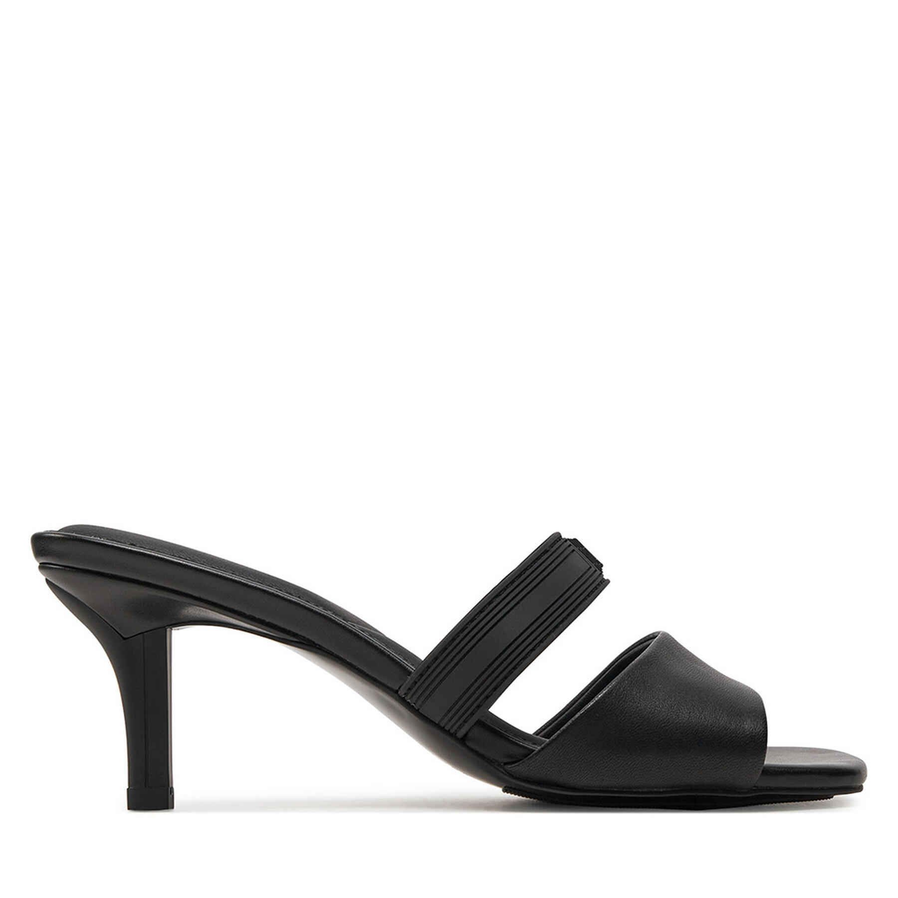 Chanclas Tommy Hilfiger Sporty Leather Mule FW0FW07640 Negro