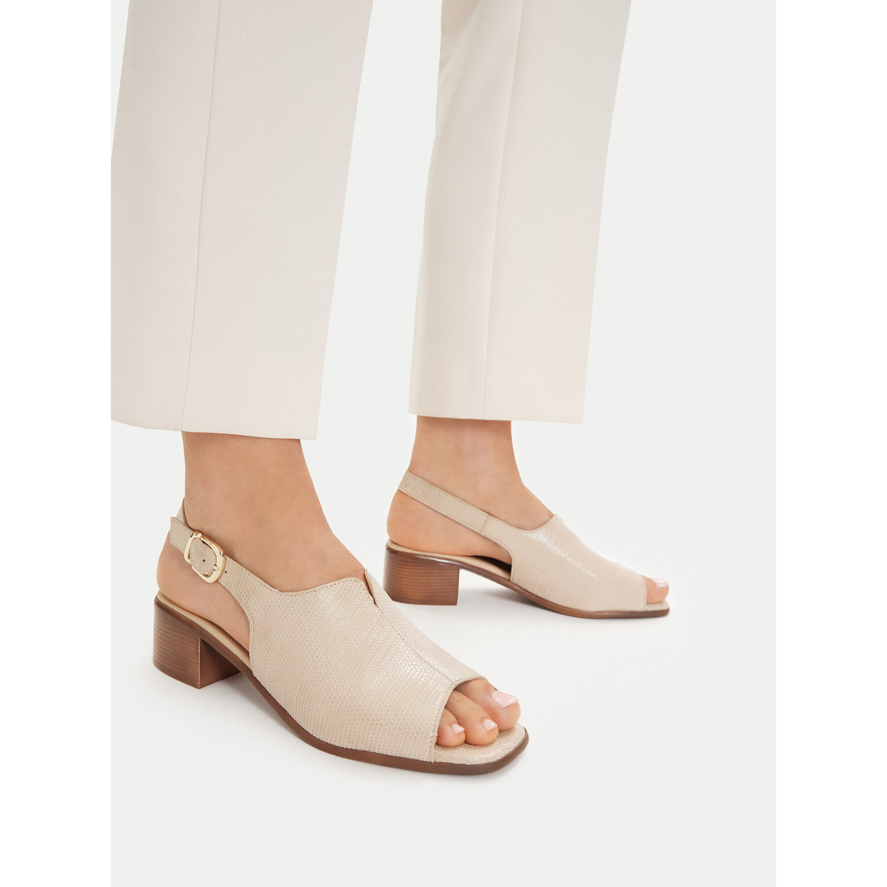 Sandali Lasocki CEO-WI23-POST-06 Beige