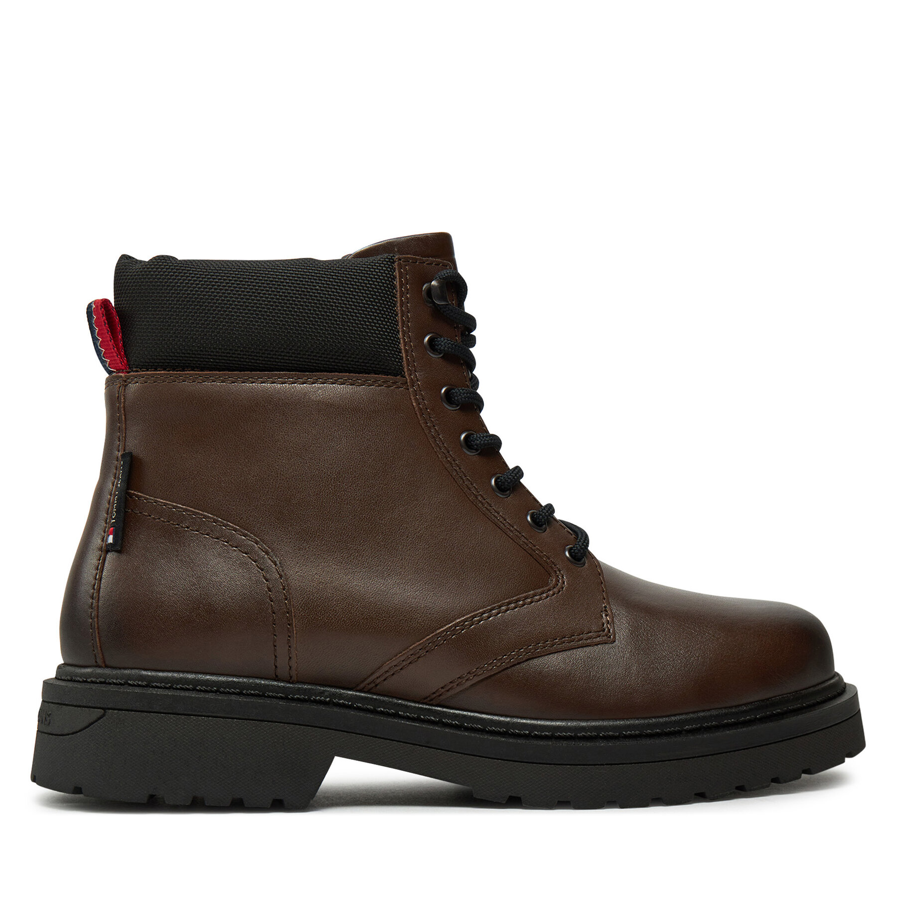 Pánske Outdoorová obuv Tommy Jeans, Rozmer: 42, Hnedá, Tjm Lace Up Boot EM0EM01446
