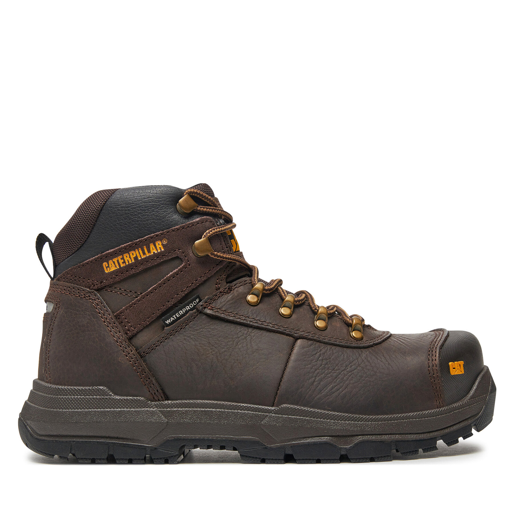 Outdoorová obuv CAT Footwear Pneumatic 2.0 St S3 Wr Hro Src P725694 Hnedá
