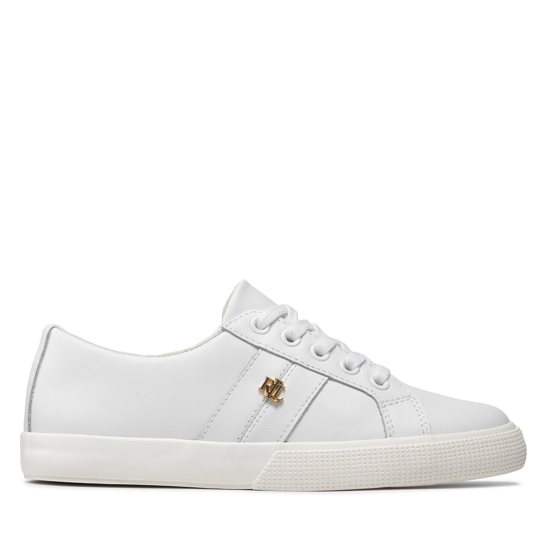 Sneakersy Lauren Ralph Lauren Janson II 802830937006 Biela