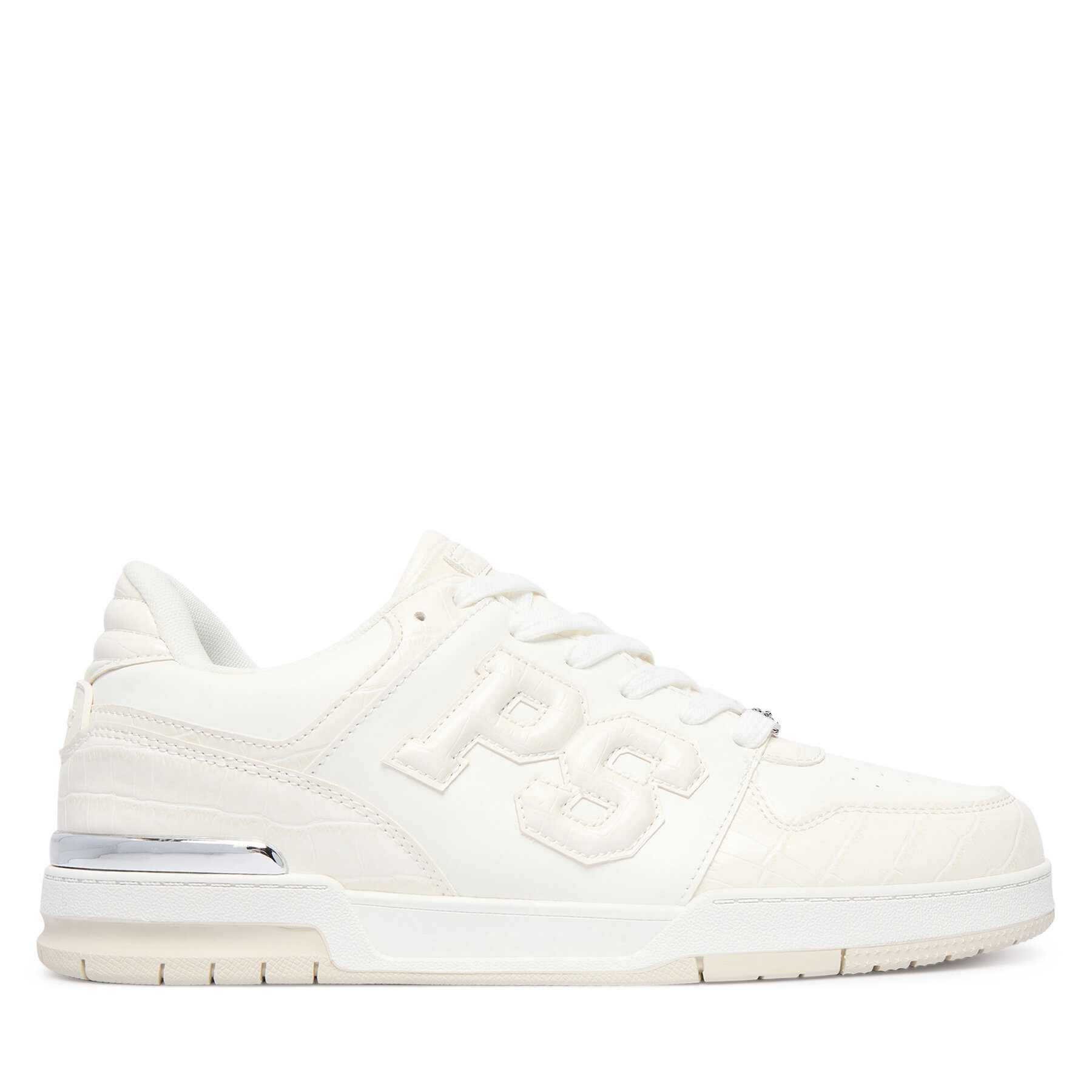 Sneakersy Plein Sport SAFS USC0934 SLE004N Biela