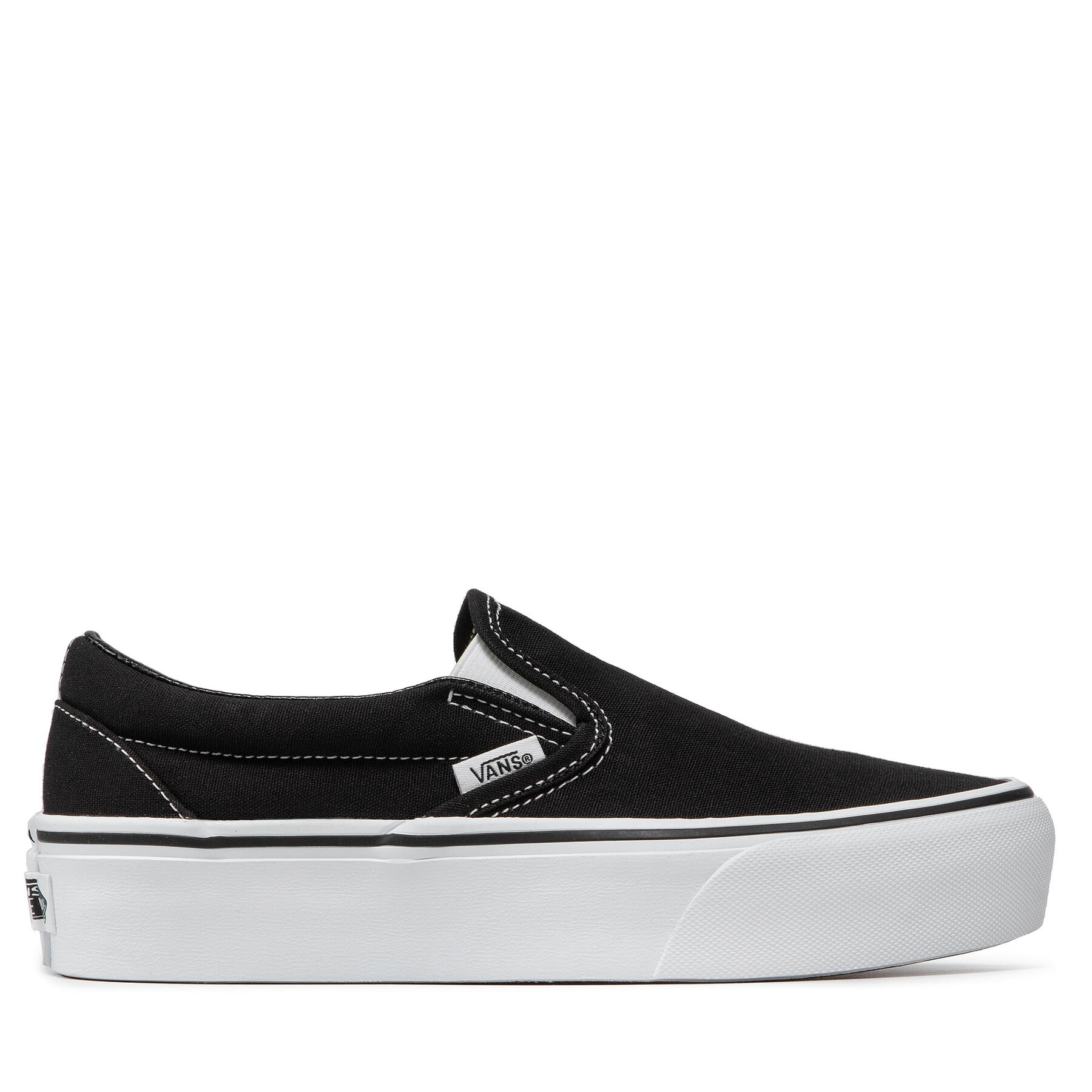 Damskie Tenisówki Vans, Rozmiar 42.5 Czarny Classic Slip-On P VN00018EBLK