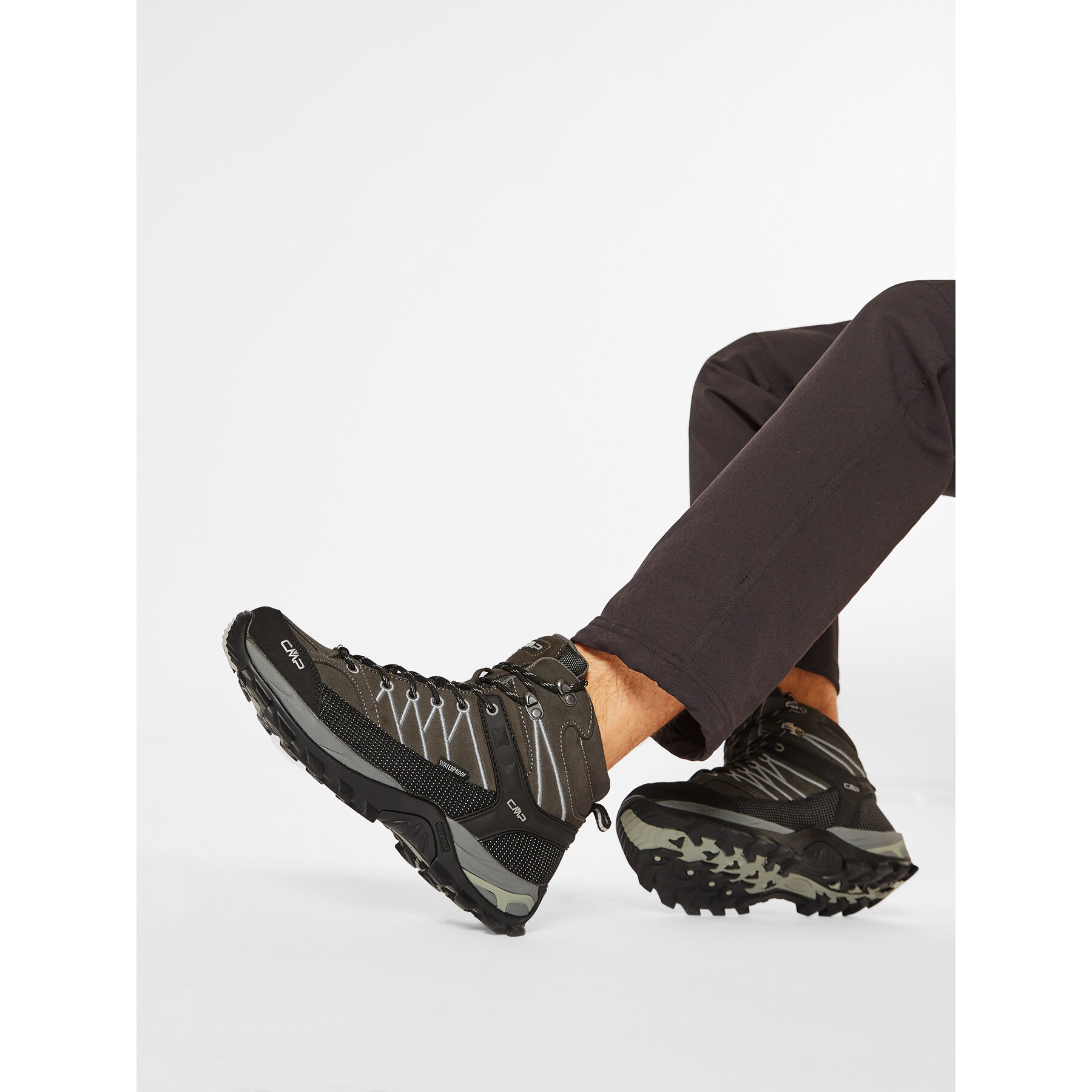 Trekingová obuv CMP Rigel Mid Trekking Shoes Wp 3Q12947 Sivá