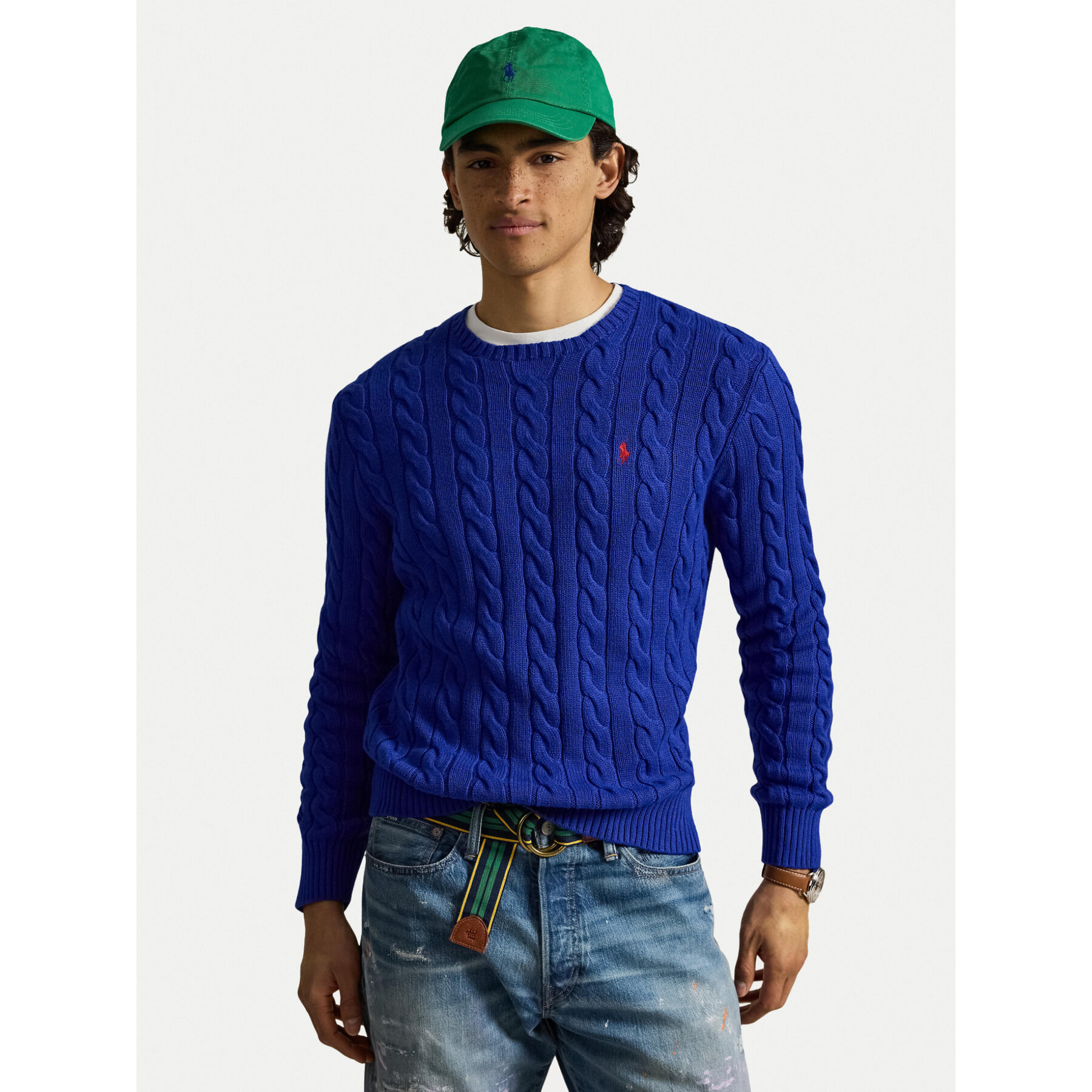 Polo Ralph Lauren Pullover 710775885553 Blau Regular Fit