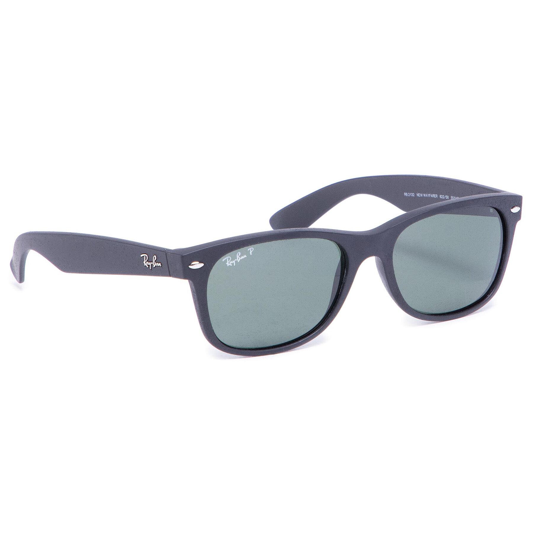 Slnečné okuliare Ray-Ban New Wayfarer 0RB2132 622/58 Čierna