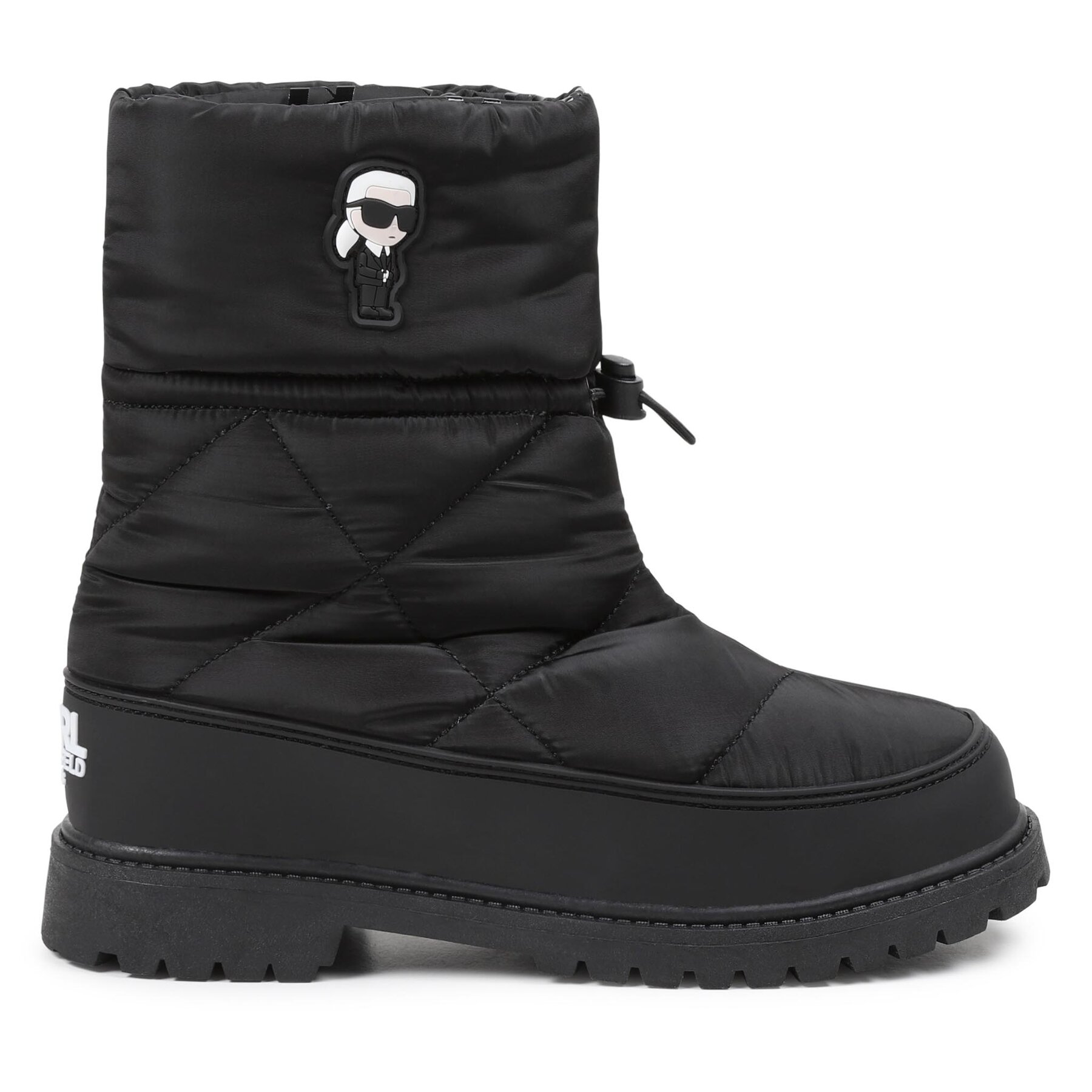 Μπότες Χιονιού Karl Lagerfeld Kids Z19119 M Μαύρο