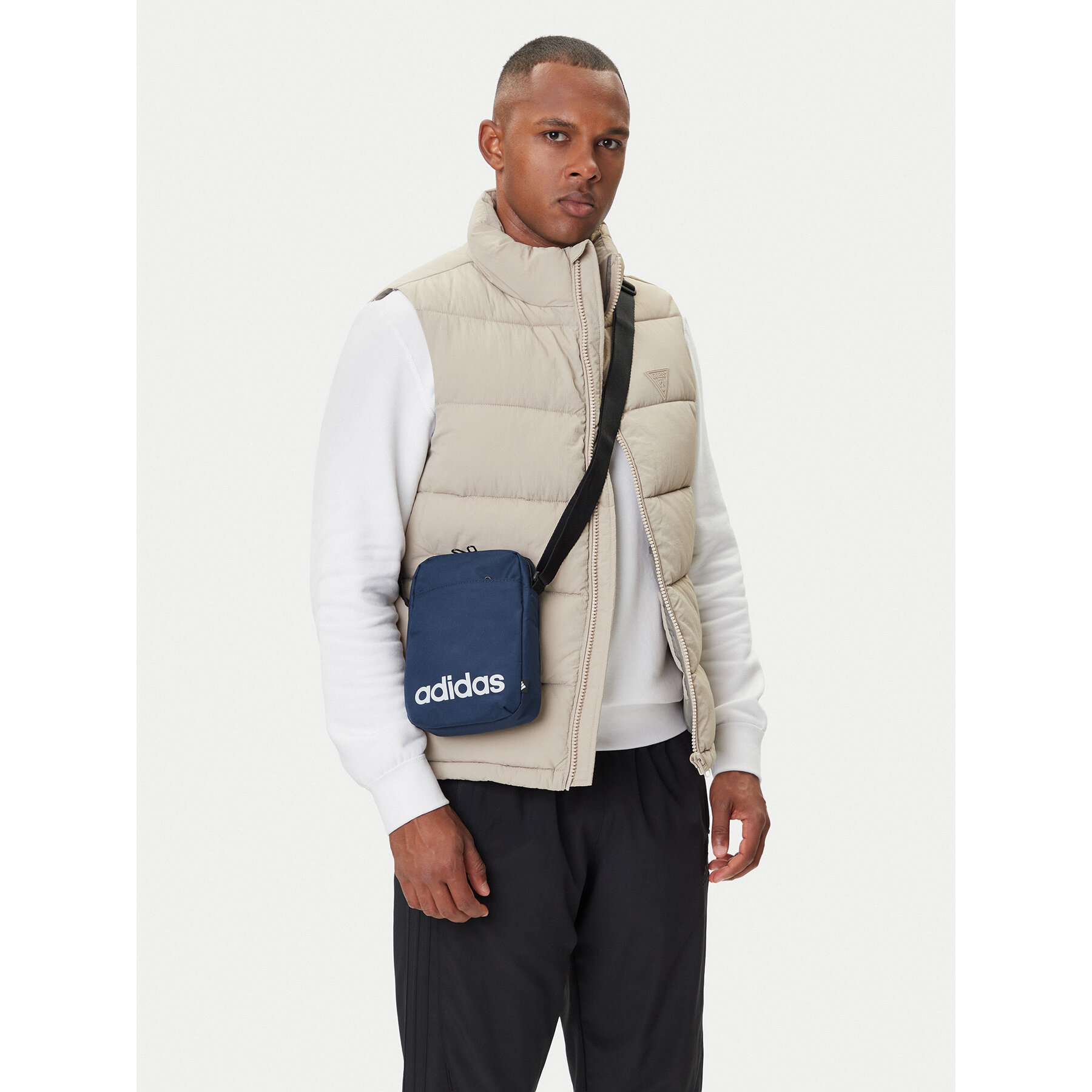 Válltáska adidas Linear Org IN6128 Sötétkék