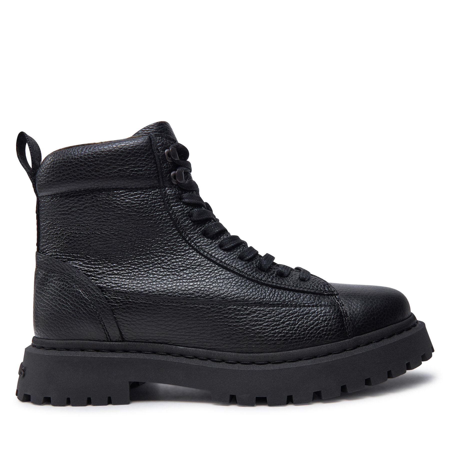 Turistická obuv Tommy Jeans Tjm Warm Lining Boot EM0EM01274 Černá
