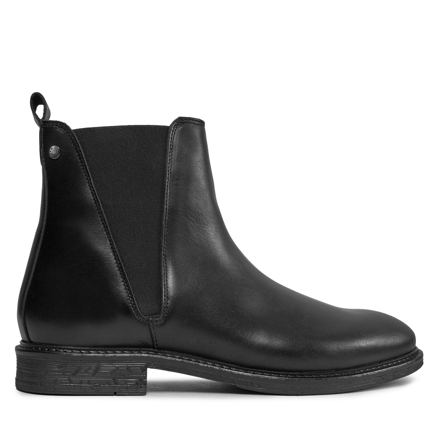 Členková obuv s elastickým prvkom Jack & Jones 12241133 Čierna