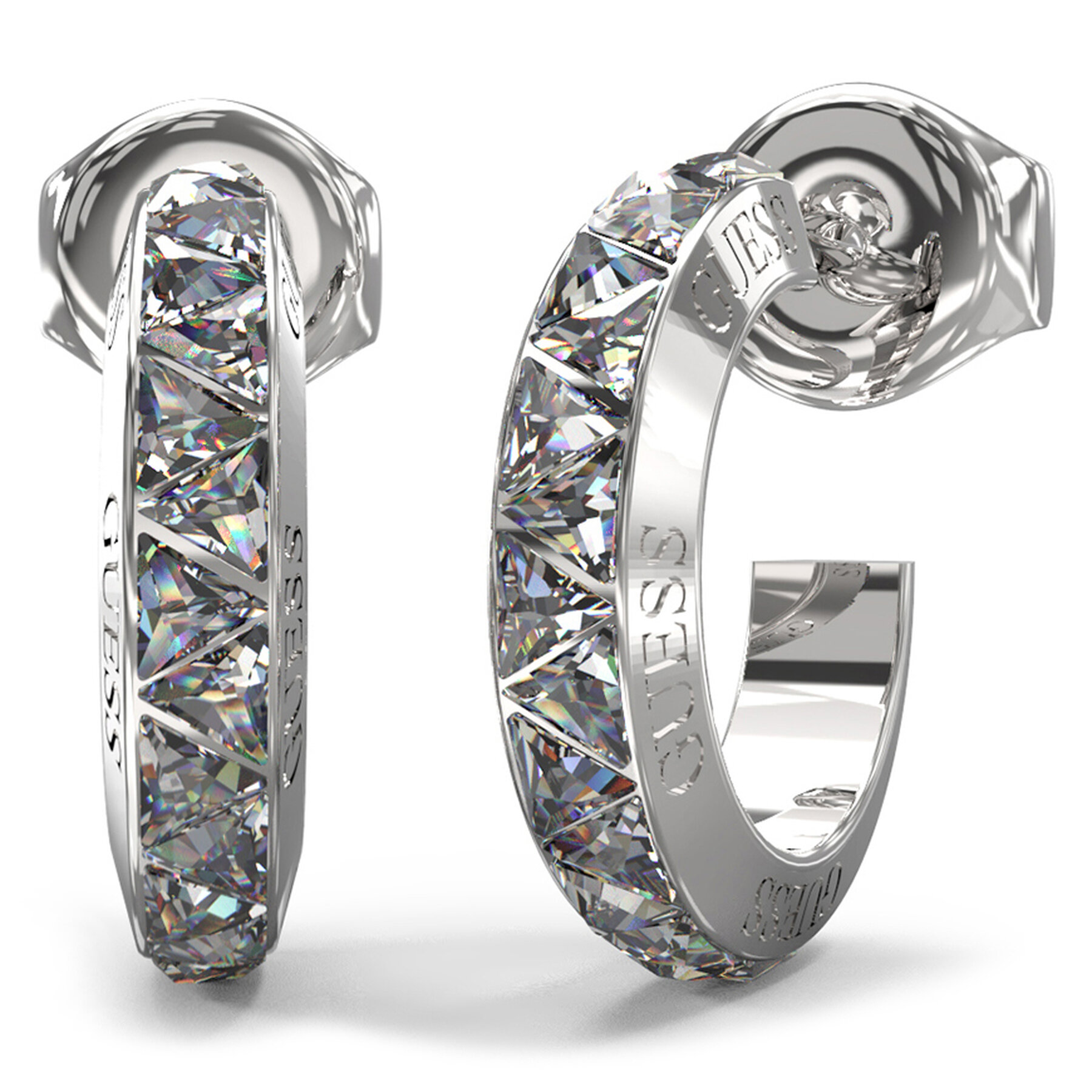 Ohrringe Guess JUBE04 573JW Silberfarben
