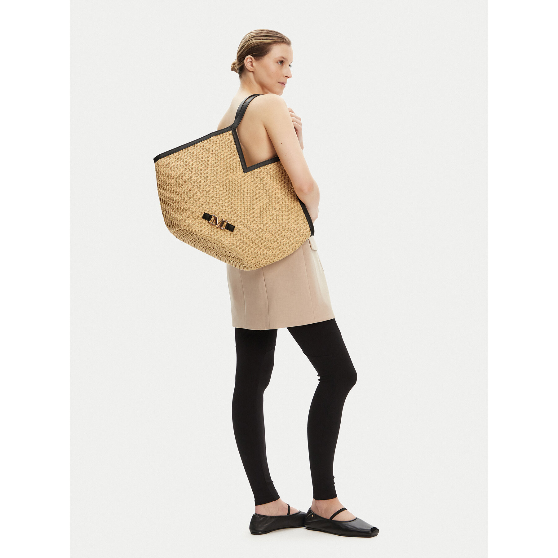 Geantă Max Mara Beachwear 2516511079650 Bej