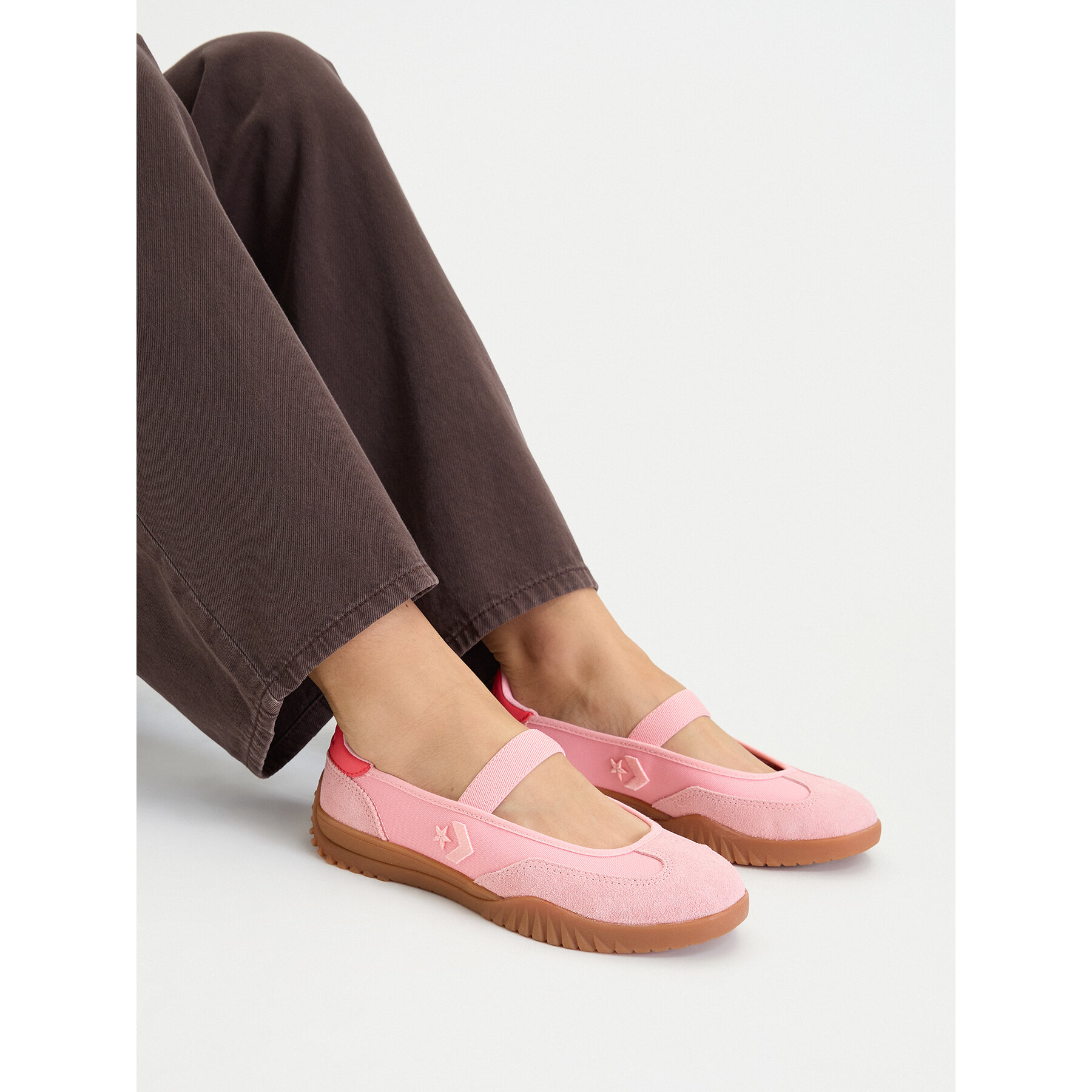 Балеринки Converse Run Star Trainer Ballet Flat​ A17031C Розов