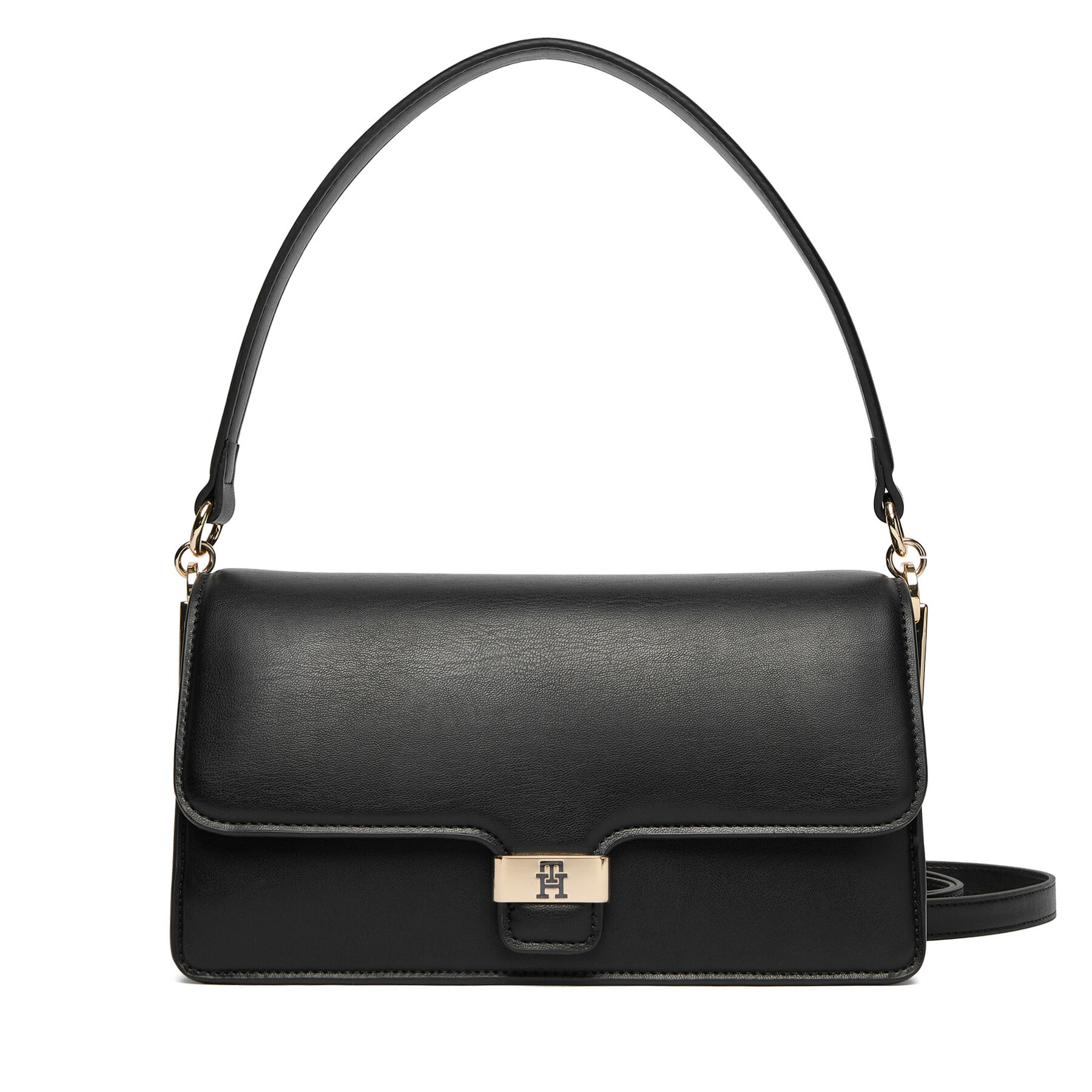 Geantă Tommy Hilfiger Heritage Conv Crossover AW0AW18029 Negru