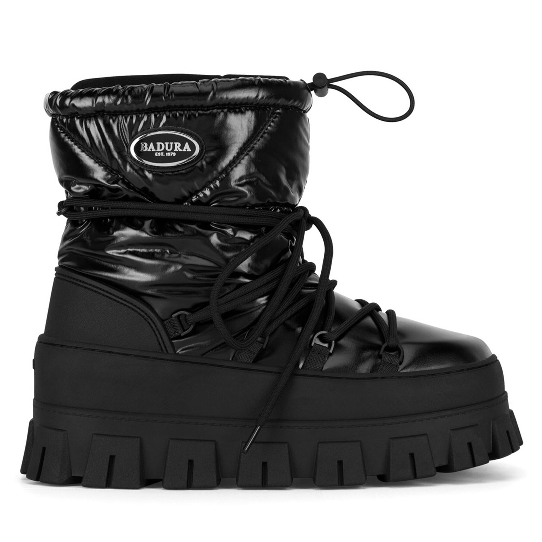 Damen Schneeschuhe Badura, Schuhgröße 38, Schwarz, WFA3451-1