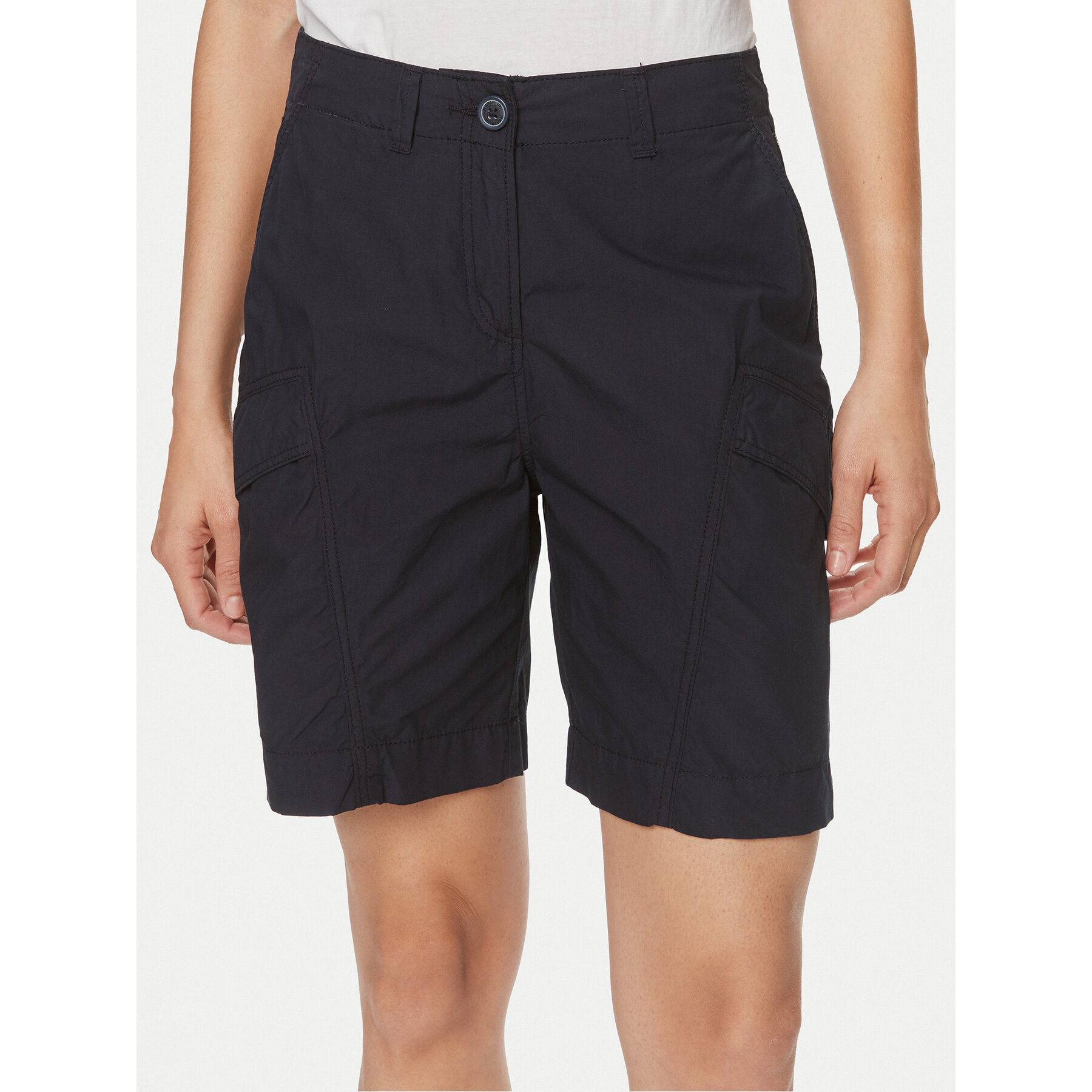 Napapijri Stoffshorts Narin NP0A4H8H Dunkelblau Loose Fit