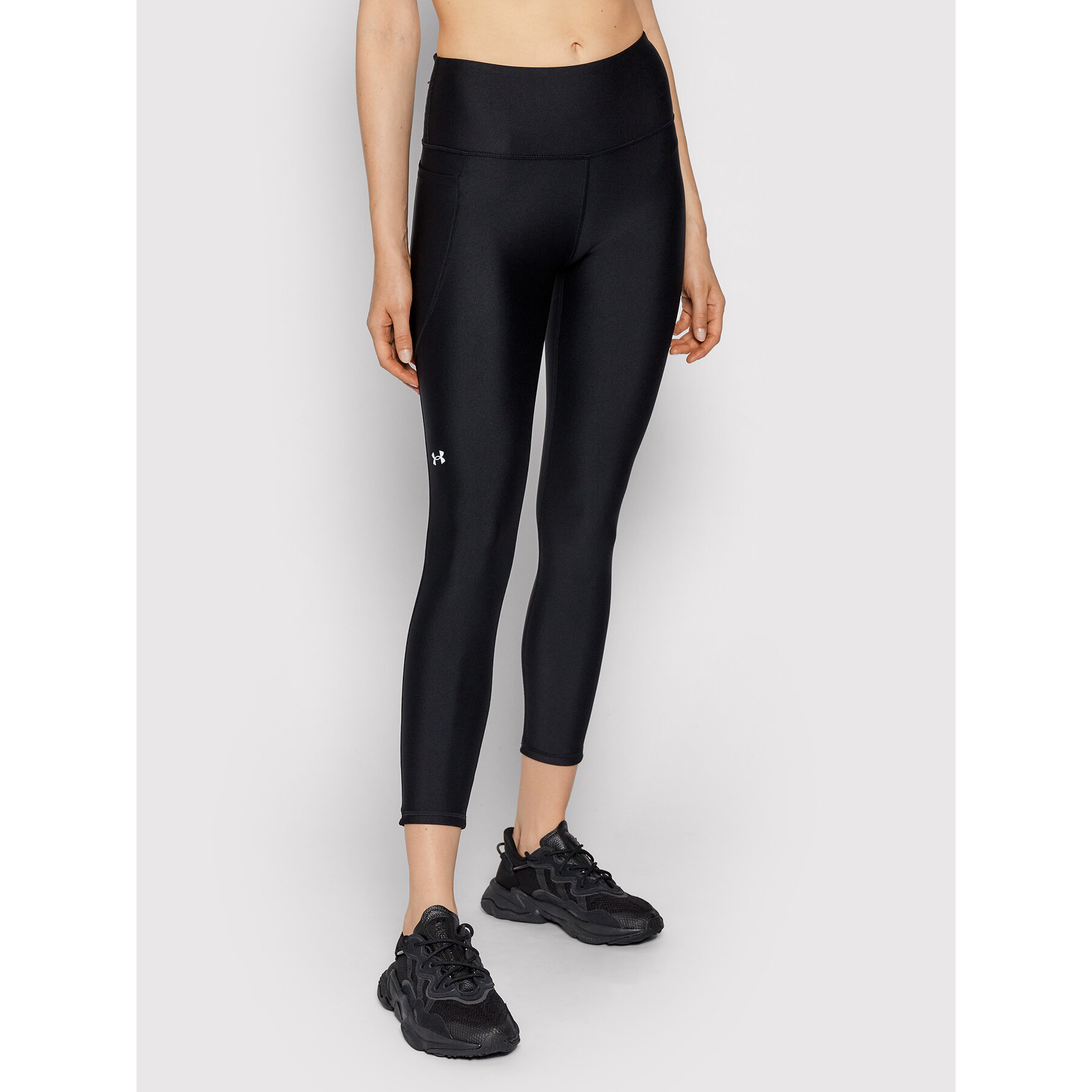 Under Armour Leggings No-Slip Waistband Ankle Schwarz Slim Fit
