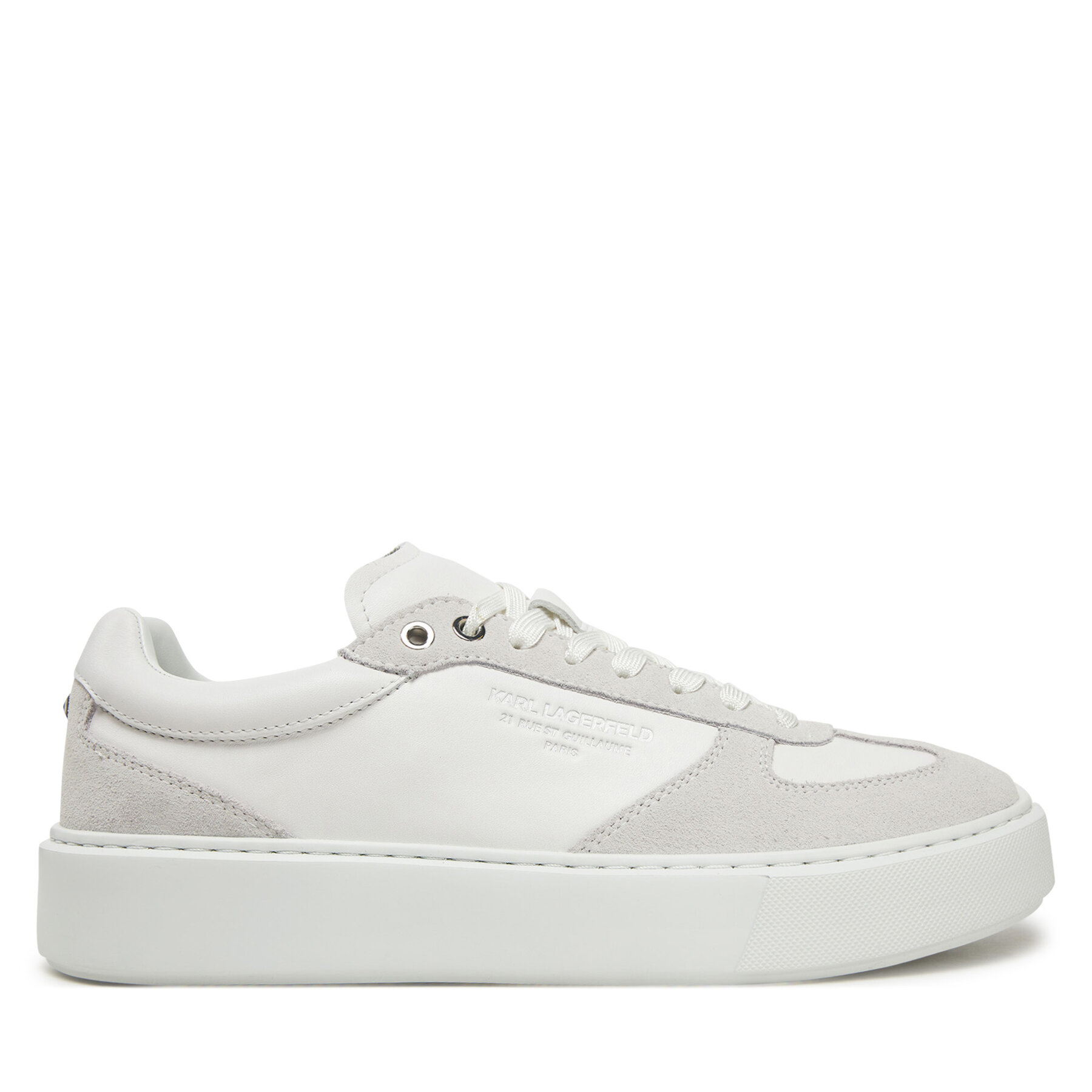 Sneakersy KARL LAGERFELD KL52235 Biela