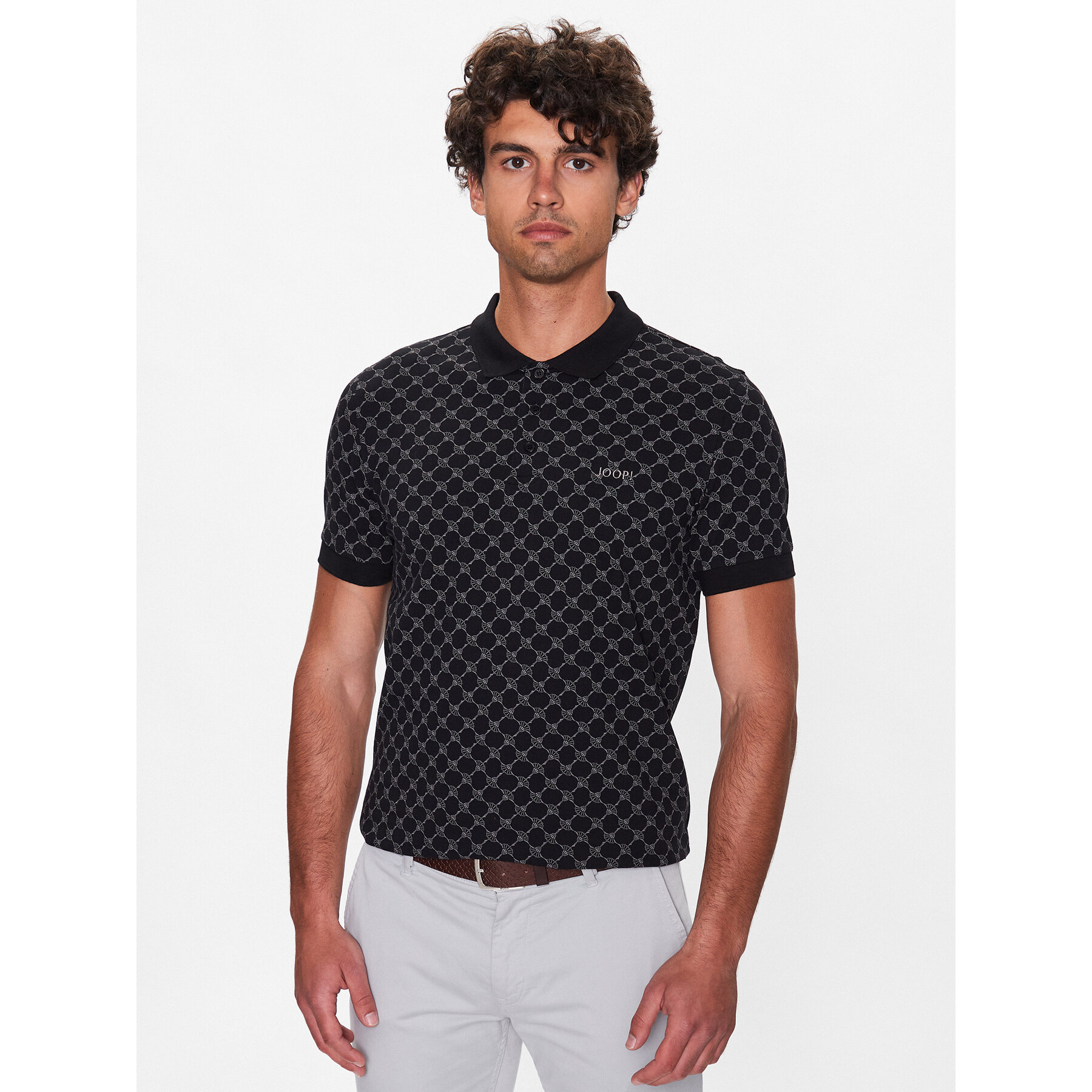 JOOP! Polo 30036150 Nero Modern Fit