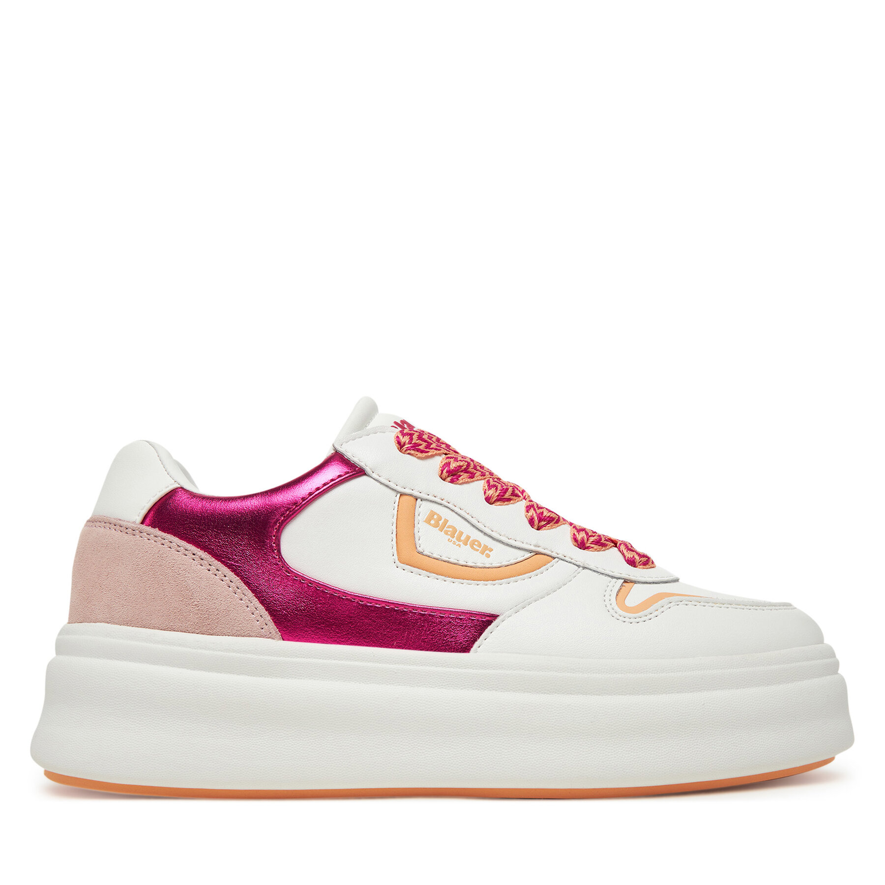 Sneakersy Blauer S5EMERY03/LEM Biela