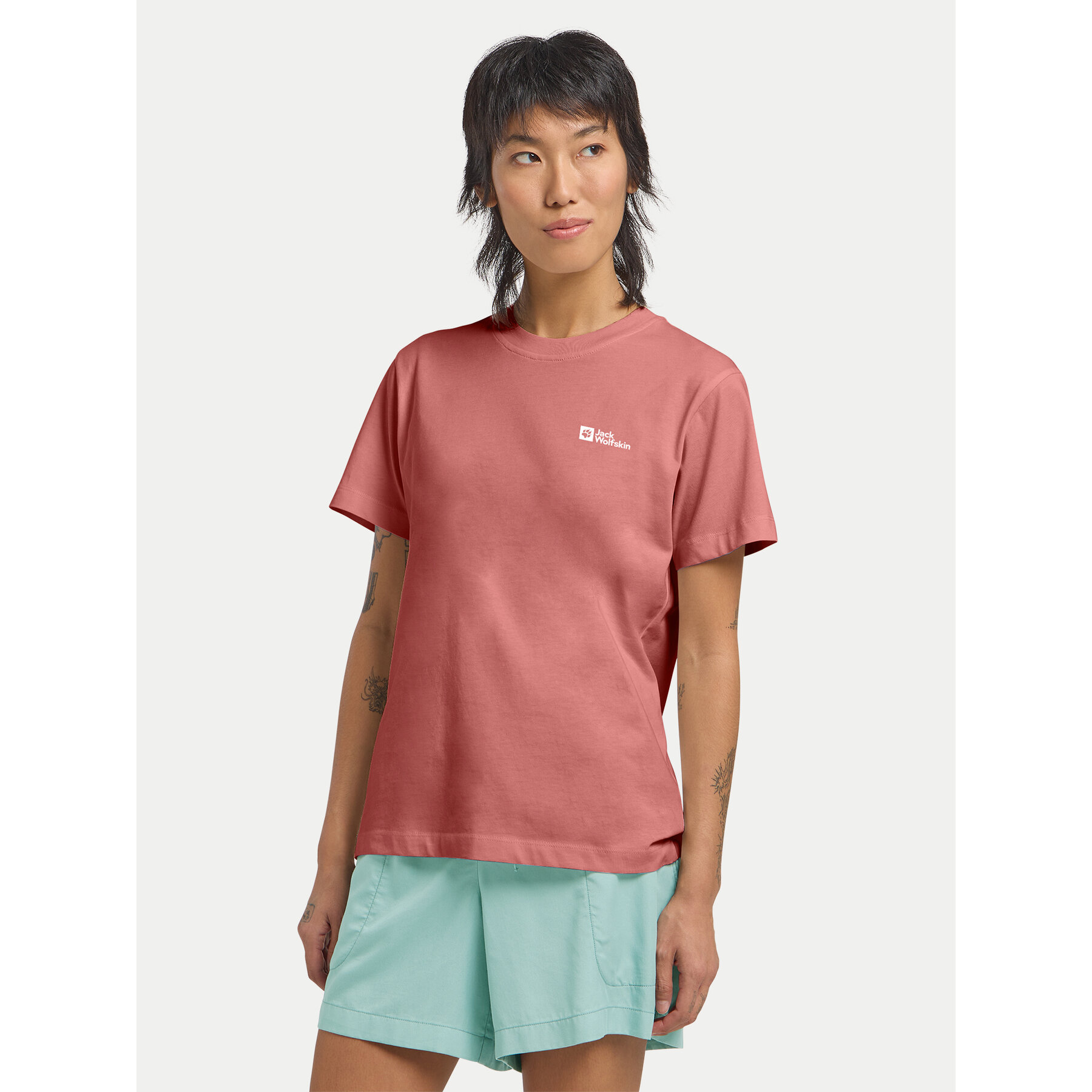 Jack Wolfskin Jack Wolfskin T-Shirt Essential 1808352 Ροζ Regular Fit