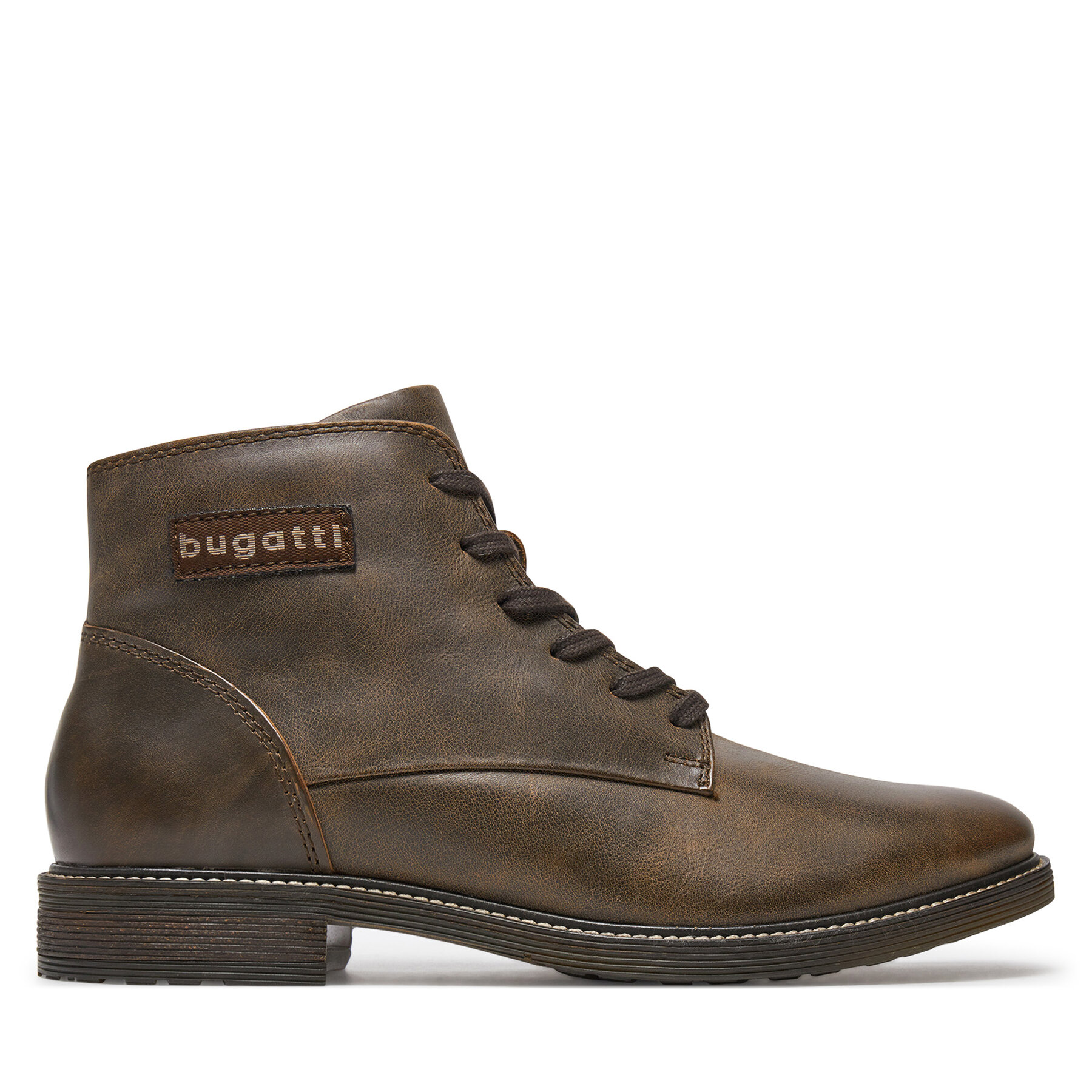 Pánske Čižmy Bugatti, Rozmer: 42, Hnedá, BUGATTI-3117823L1000 6100 DARK BROWN