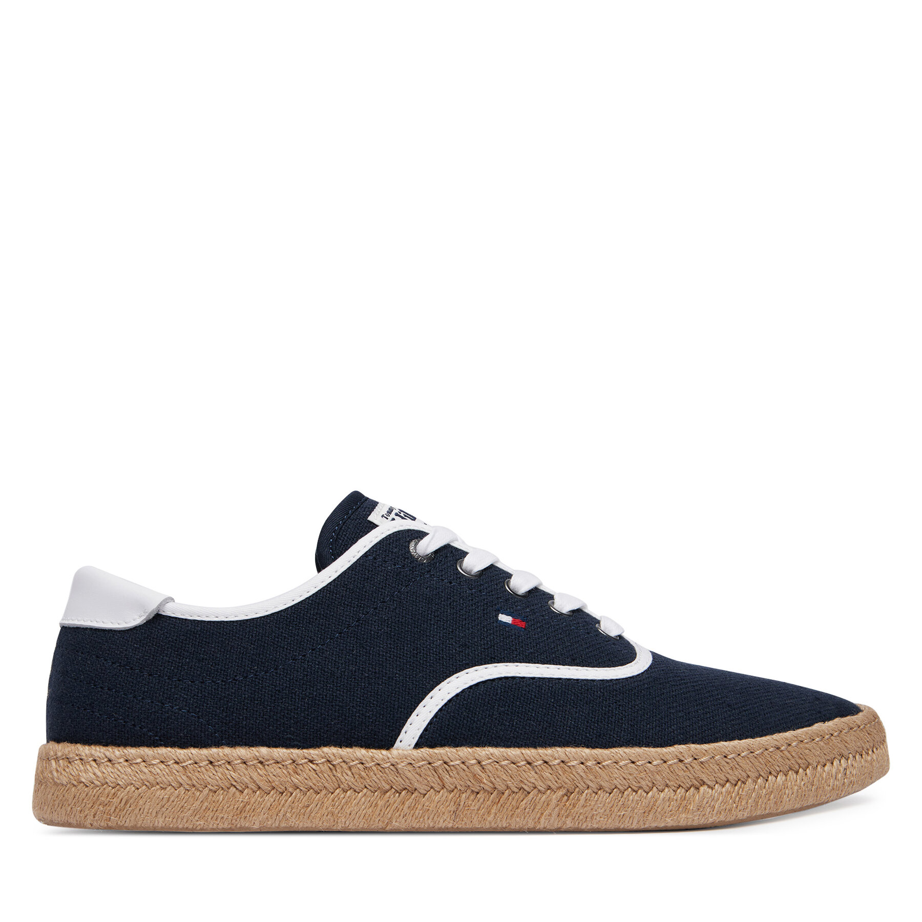 Espadrilles Tommy Hilfiger Th Hi Vulc Core Jutte Canvas FM0FM05872 Sötétkék