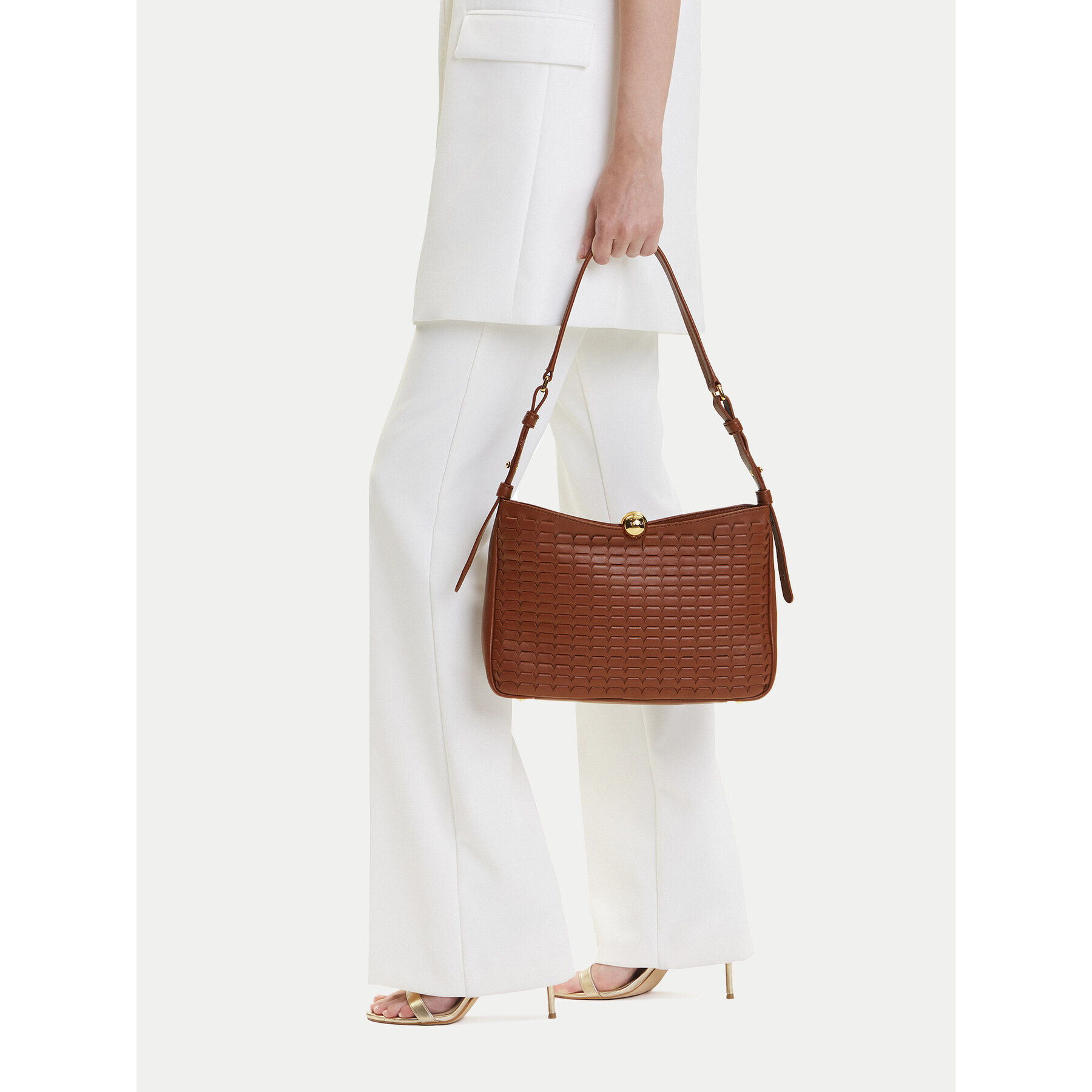 Geantă Furla Sfera Soft M WB01403 BX3977 CN 03B00 Maro