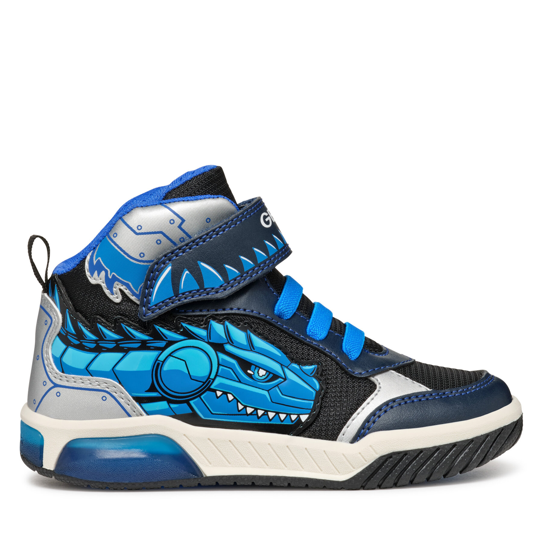 Sneakersy Geox J Inek Boy J469CA 011BC CF4N4 M Tmavomodrá