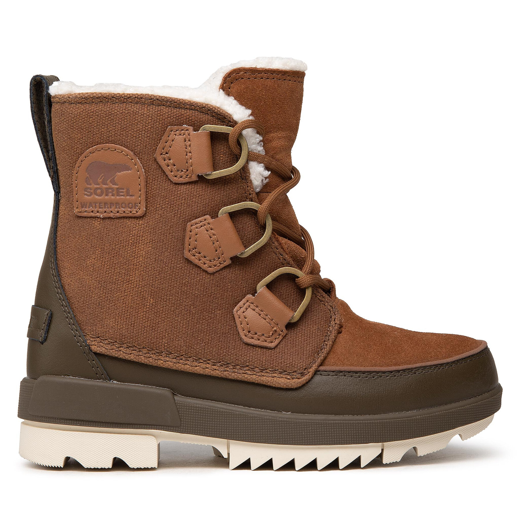 Damen Stiefeletten Sorel, Schuhgröße 36, Braun, Torino II Wp NL4958