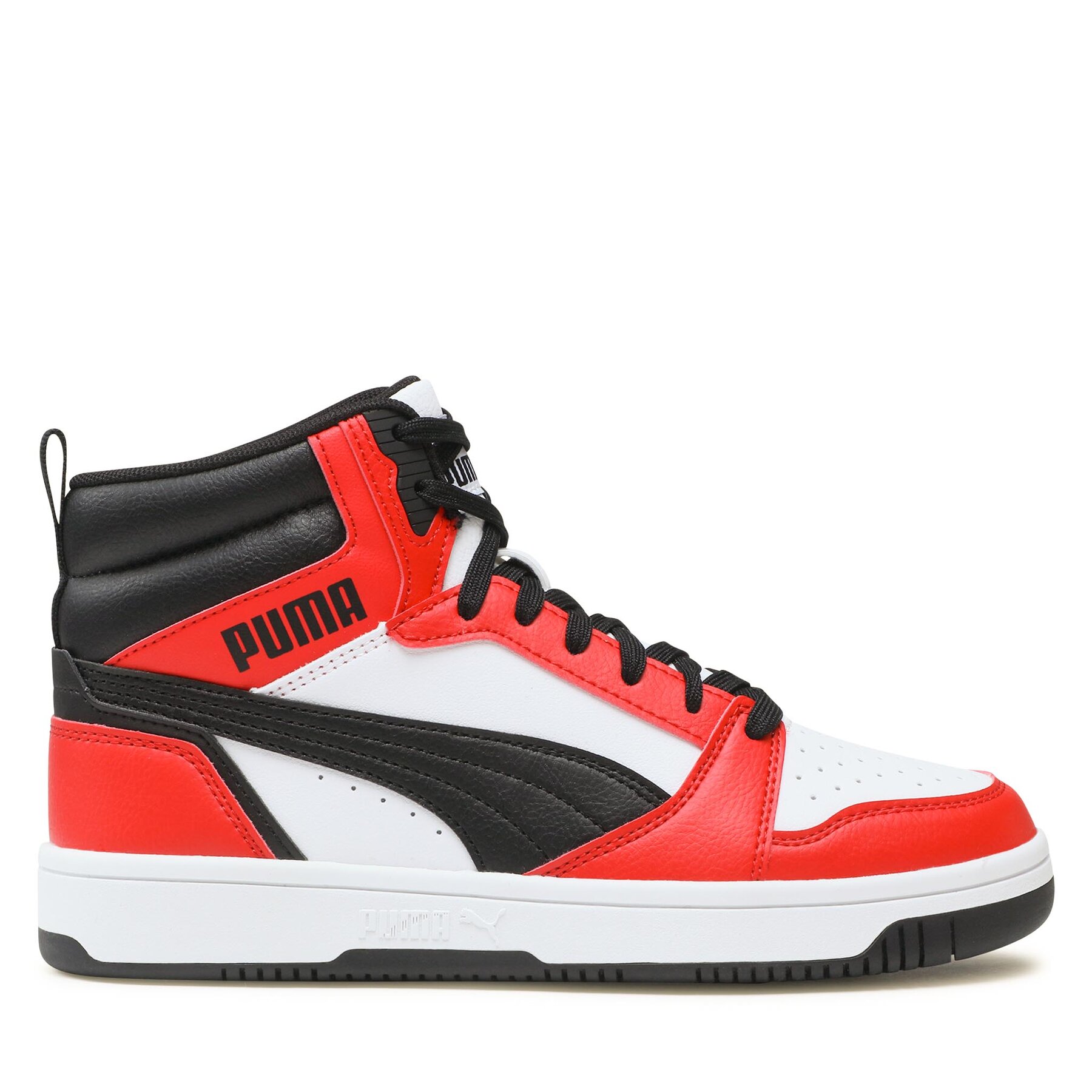 Sneakersy Puma Rebound V6 Mid Jr 393831 03 Červená