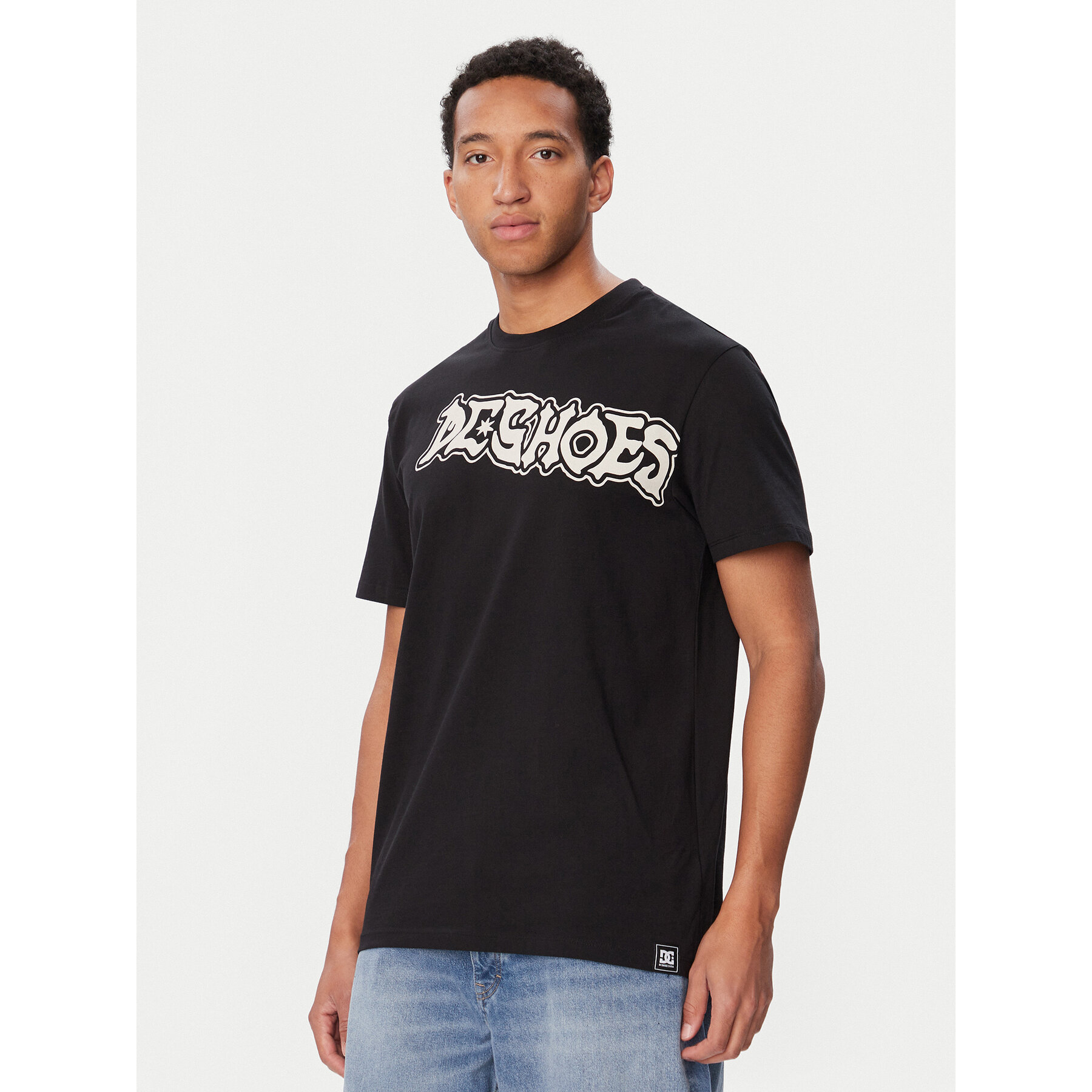 DC Shoes T-Shirt W126-DCMTS-1016 Schwarz Regular Fit