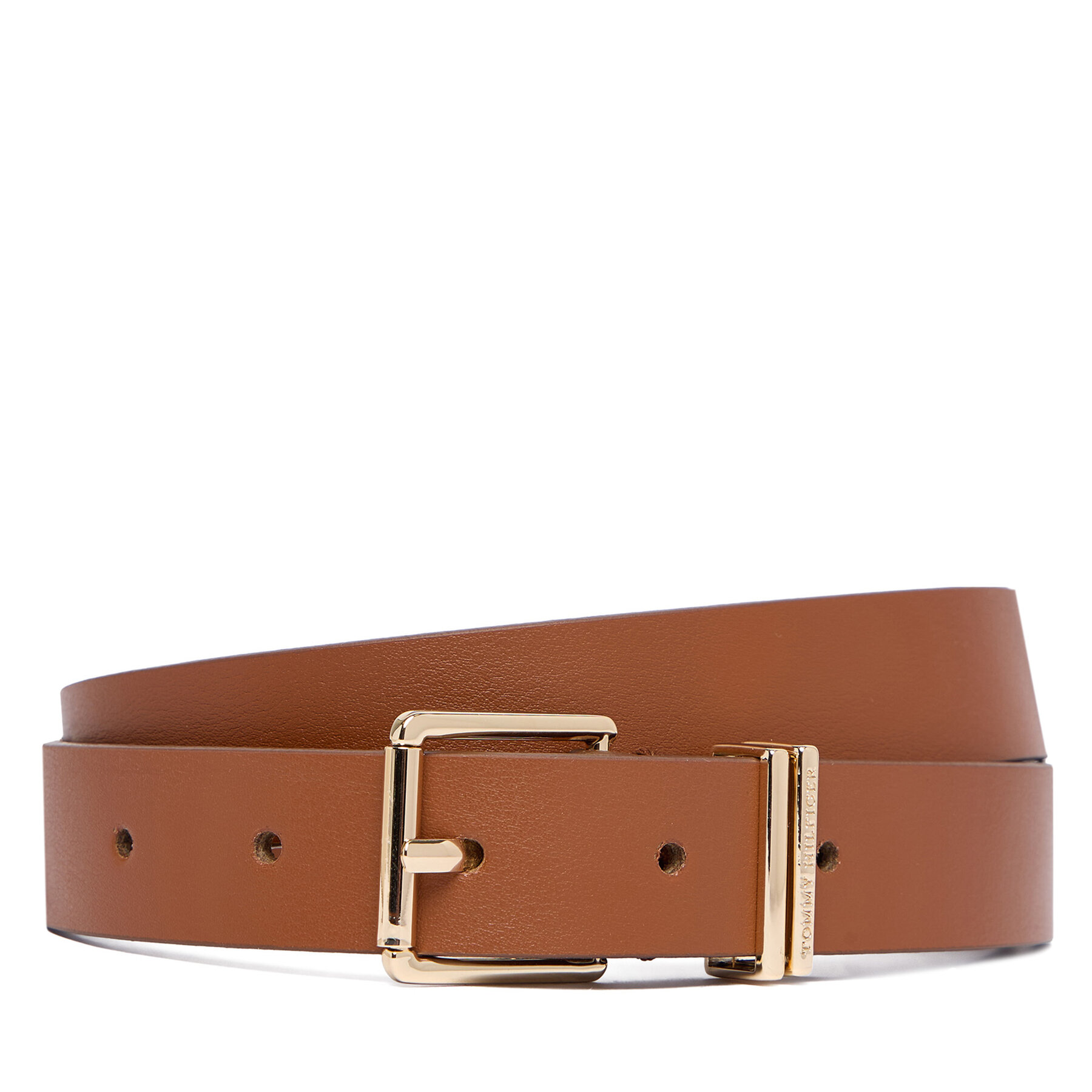 Remen Tommy Hilfiger Th Square 2.5 AW0AW18692 Smeđa