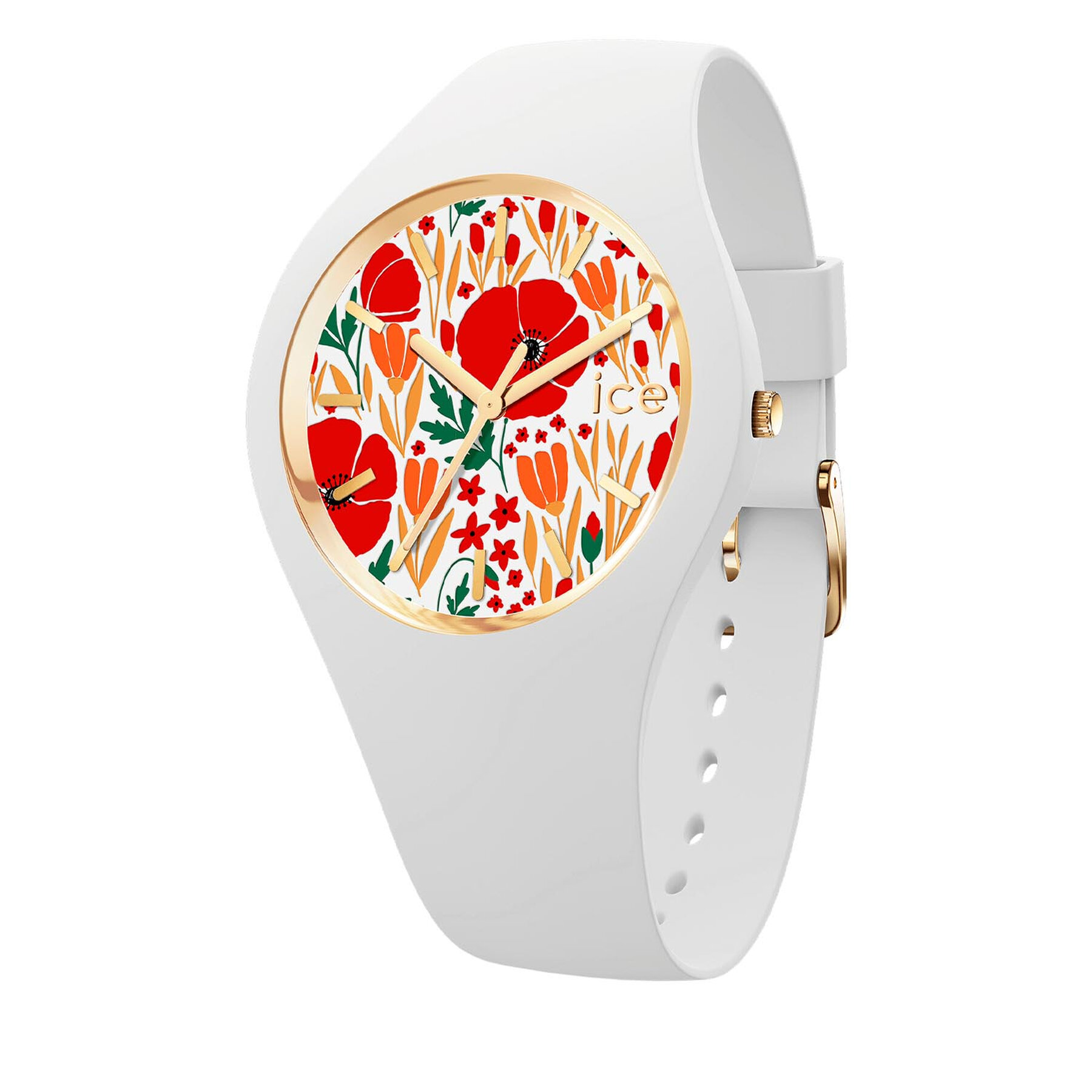

Годинник Ice-Watch Ice Flower 020512 S Poppy Fields, Білий