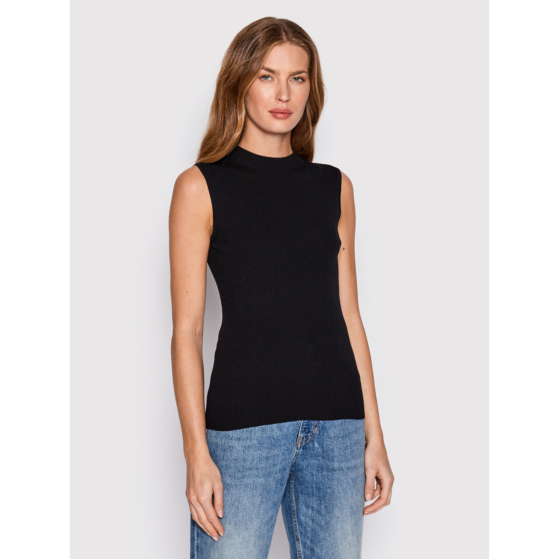 Boss Top Feskies 50473237 Črna Slim Fit